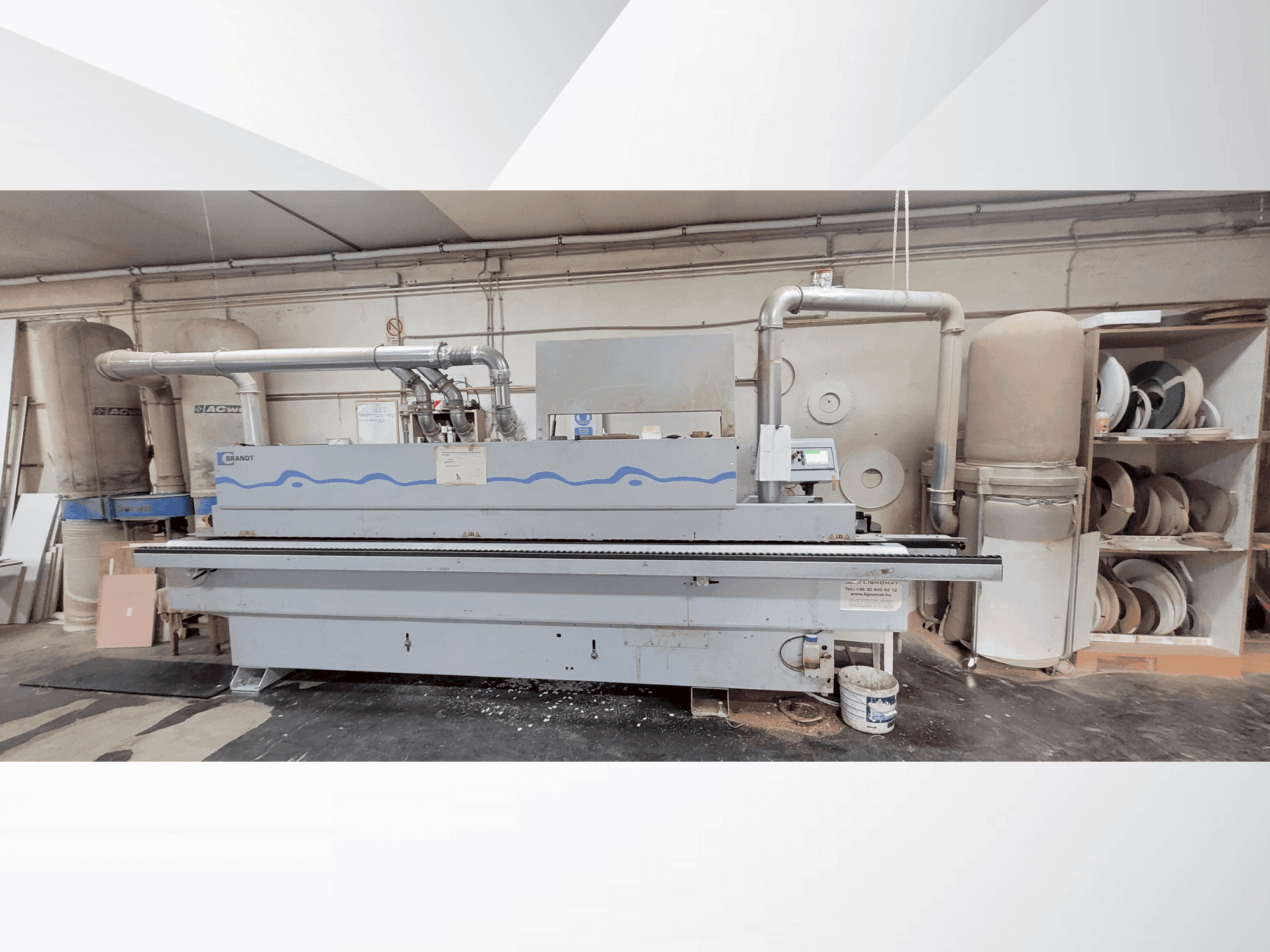 Widok z przodu maszyny BRANDT KDF 230C Ambition 1230 FC