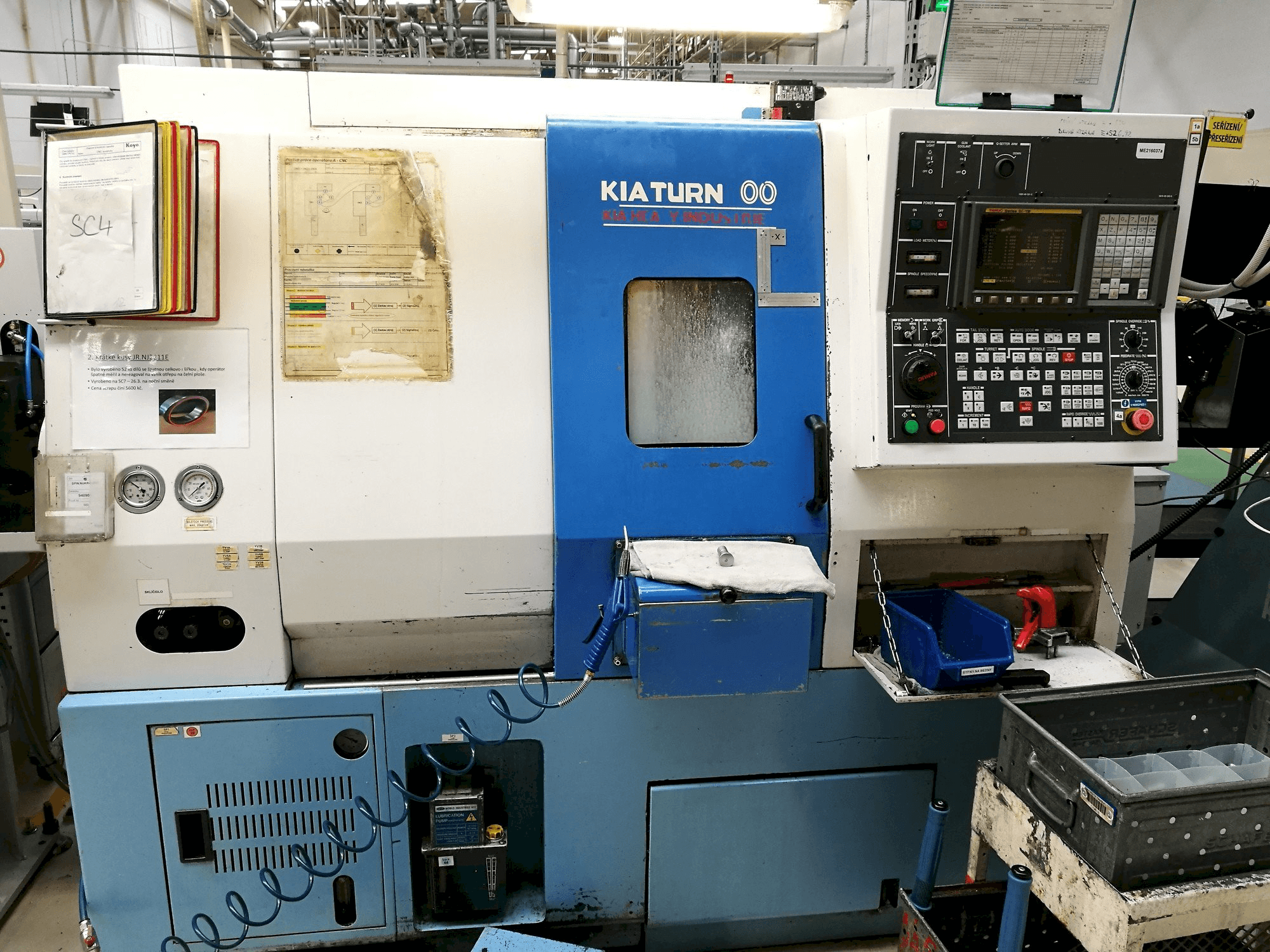 Widok z przodu maszyny Kia Super Kia Turn 200