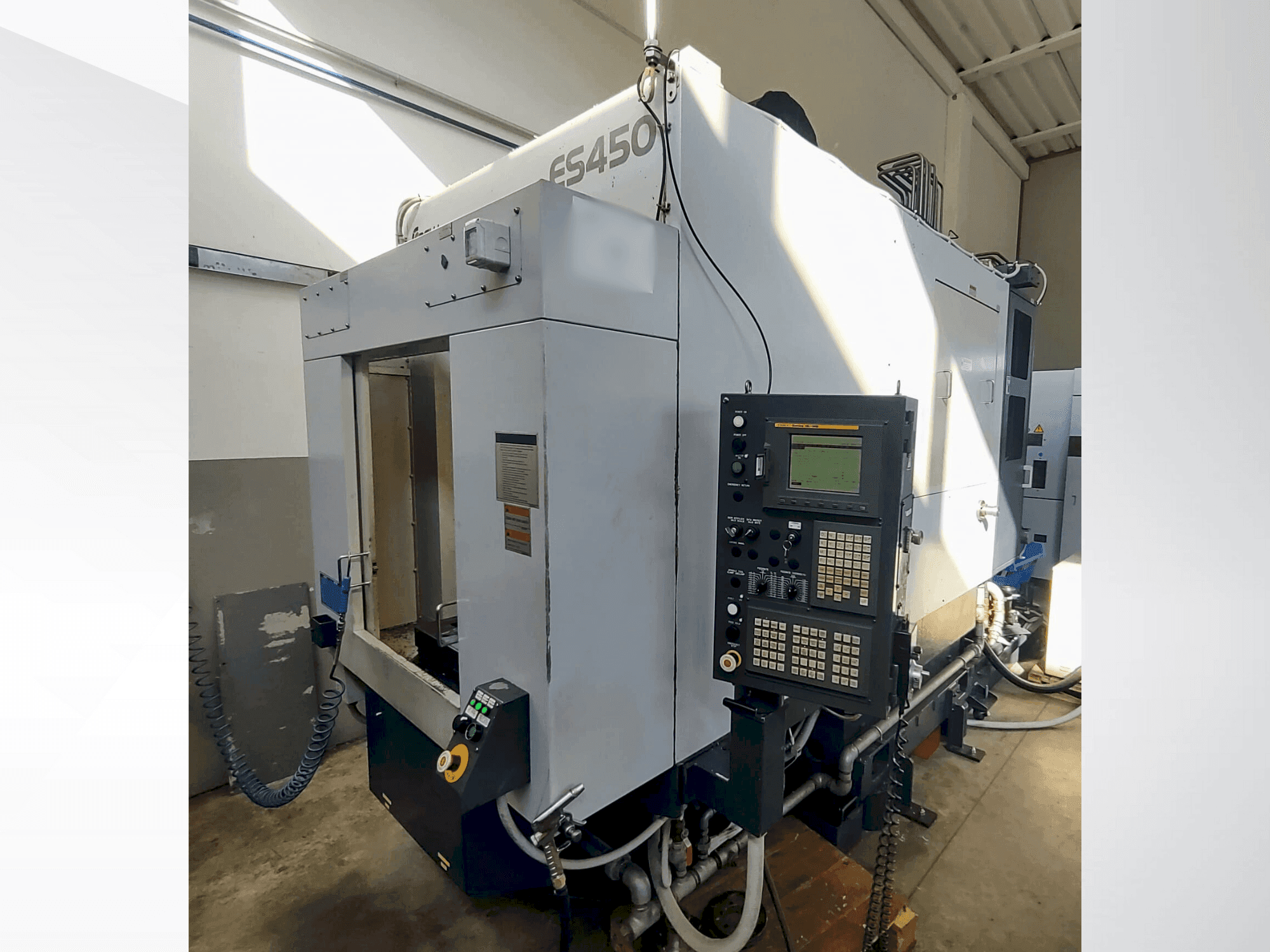 Widok z przodu maszyny Enshu ES450