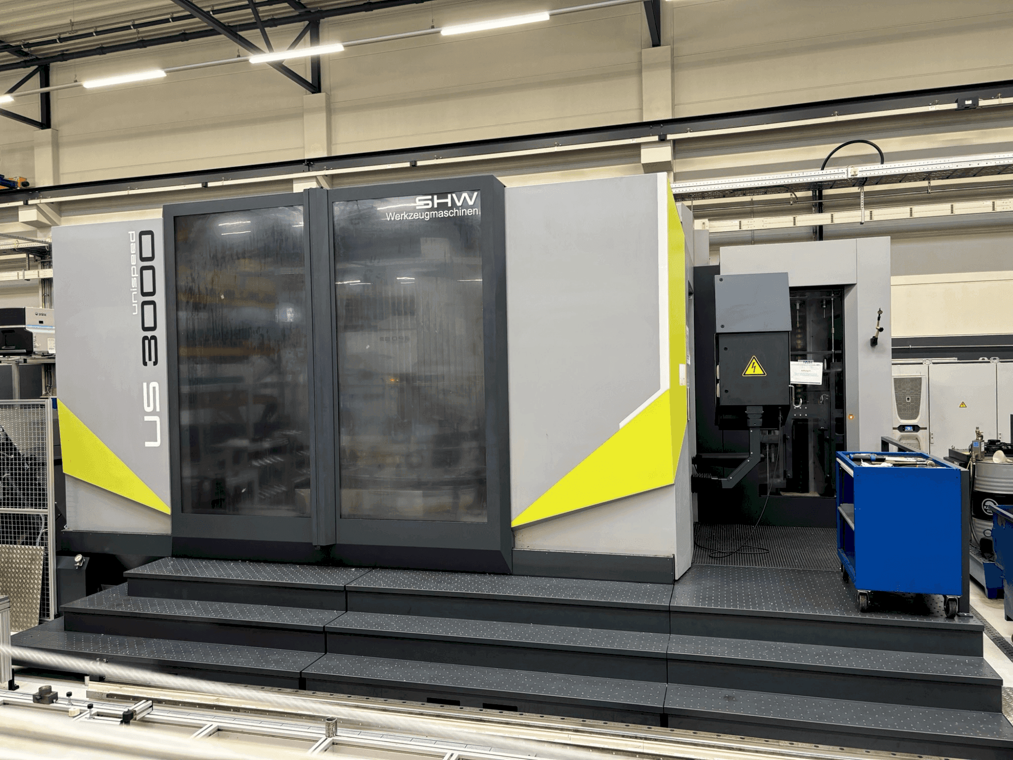 Widok z przodu maszyny SHW Unispeed 3000