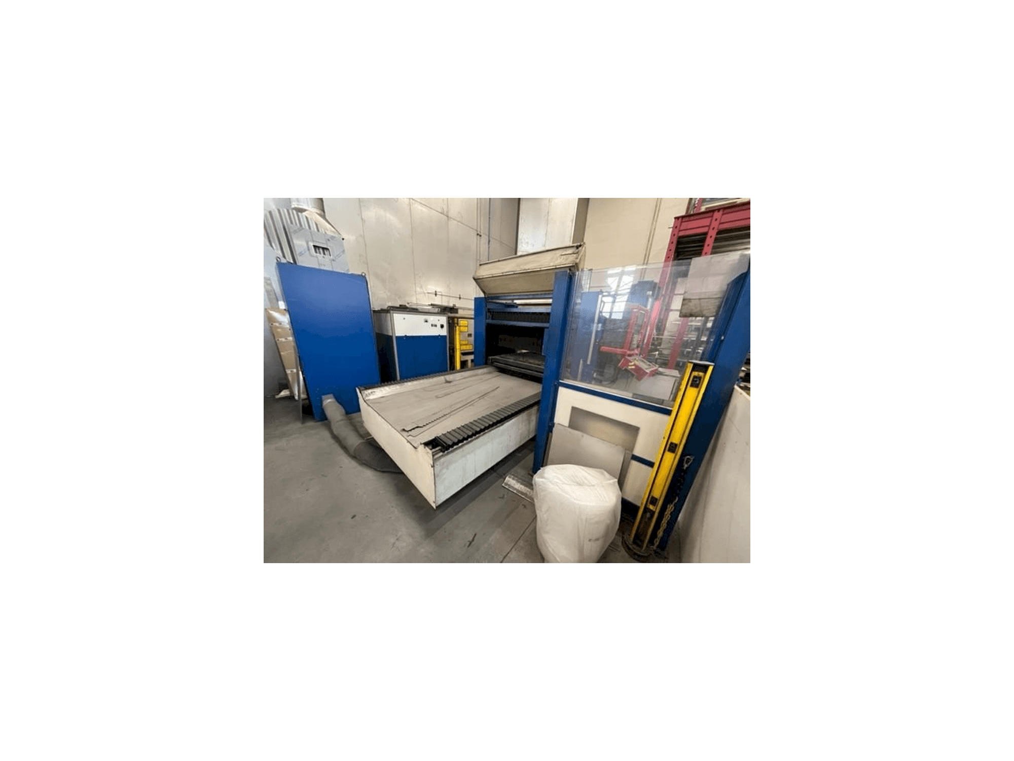 Widok z przodu maszyny Messer Easylas