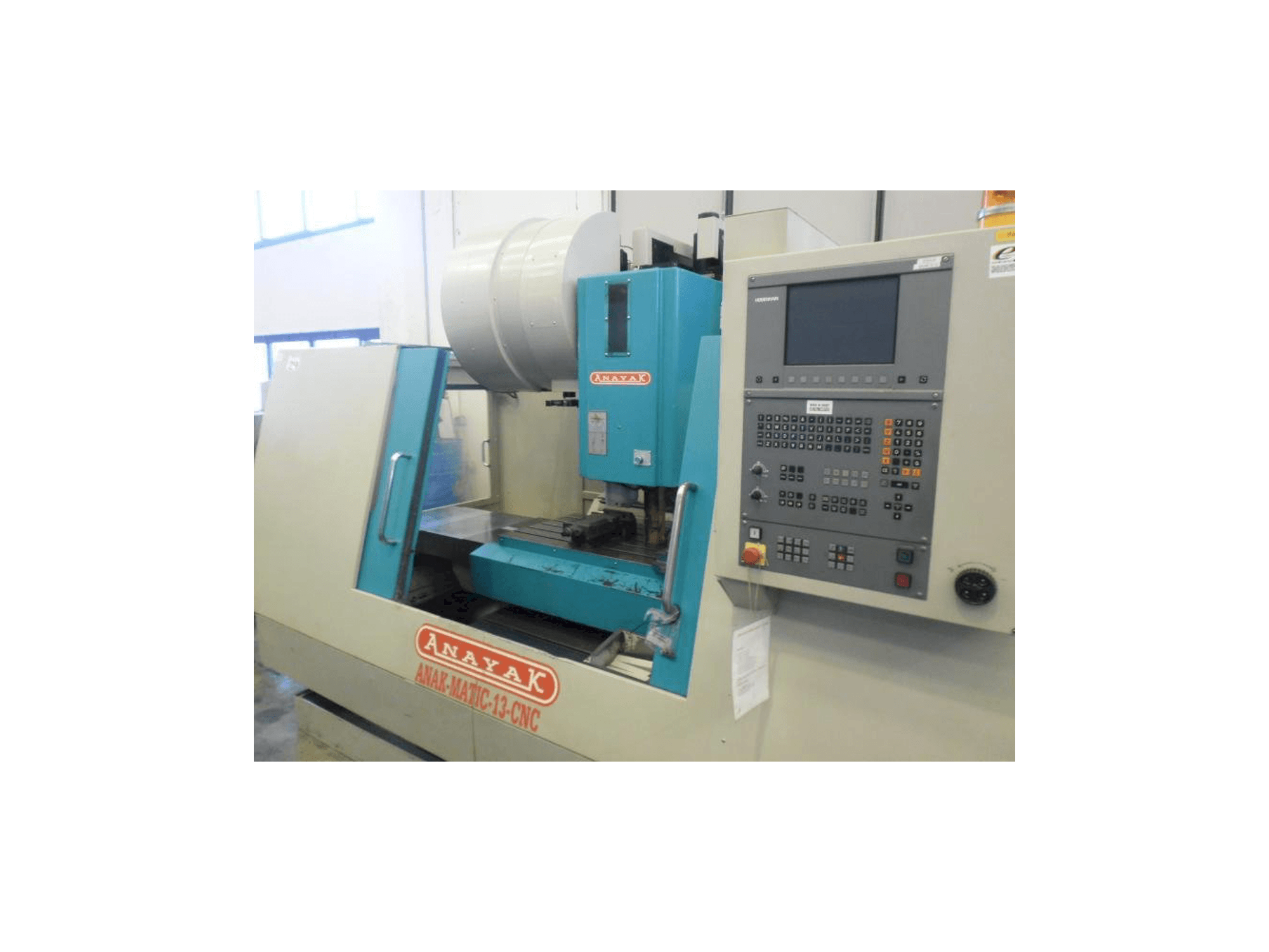 Widok z przodu maszyny ANAYAK ANAK-MATIC 13