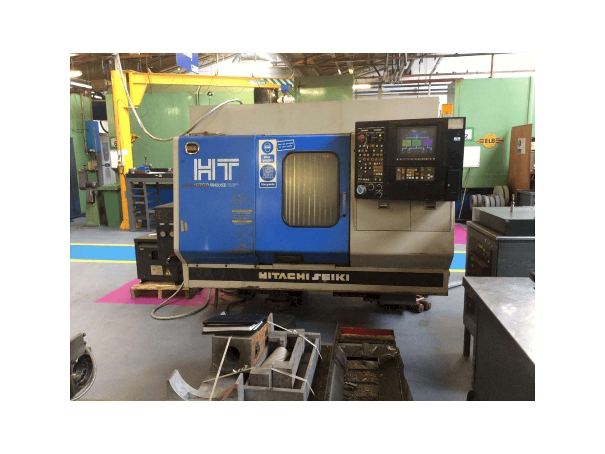 Widok z przodu maszyny HITACHI SEIKI HT20SII