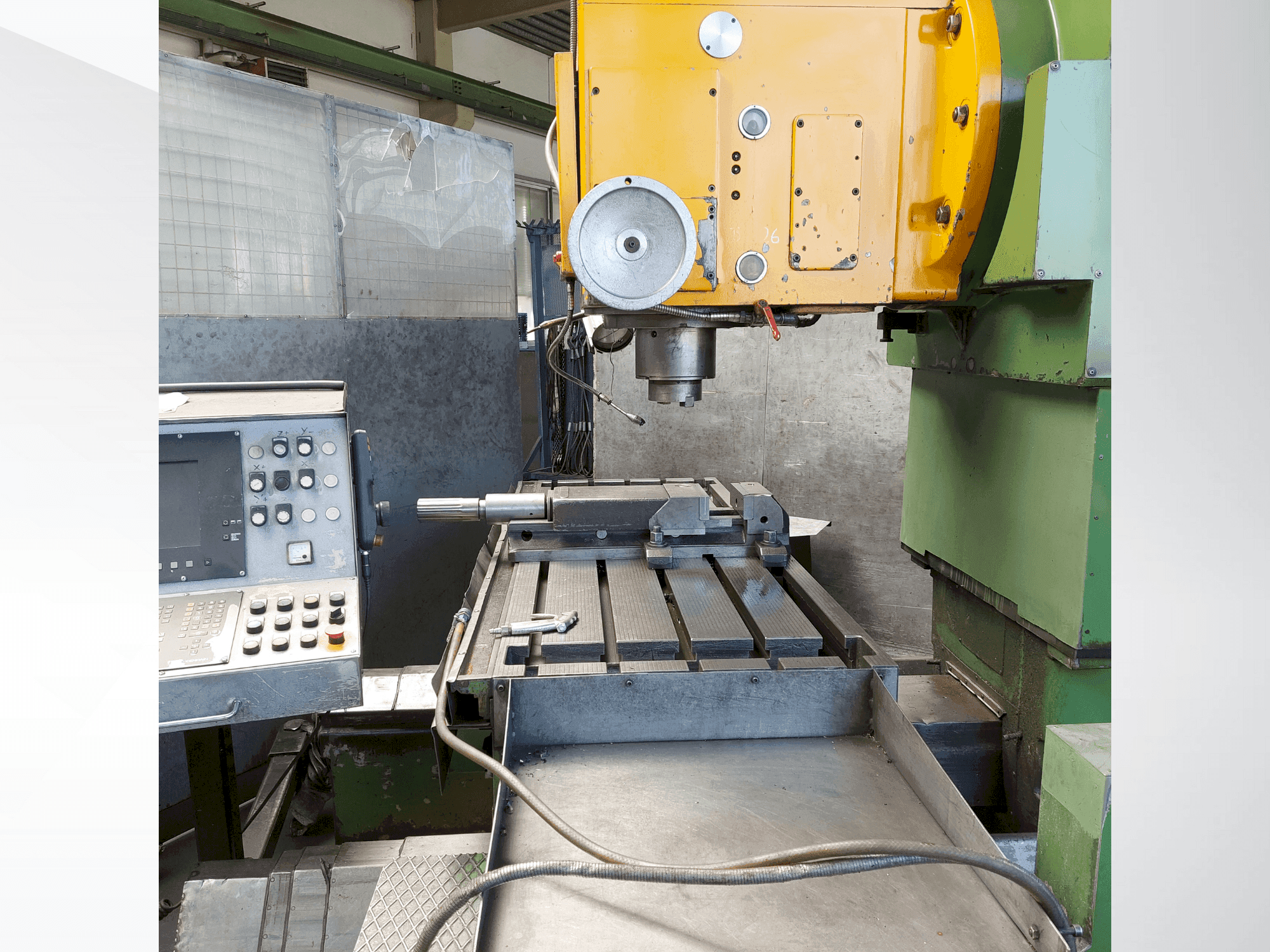 Obszar pracy maszyny Droop & Rein FS 110