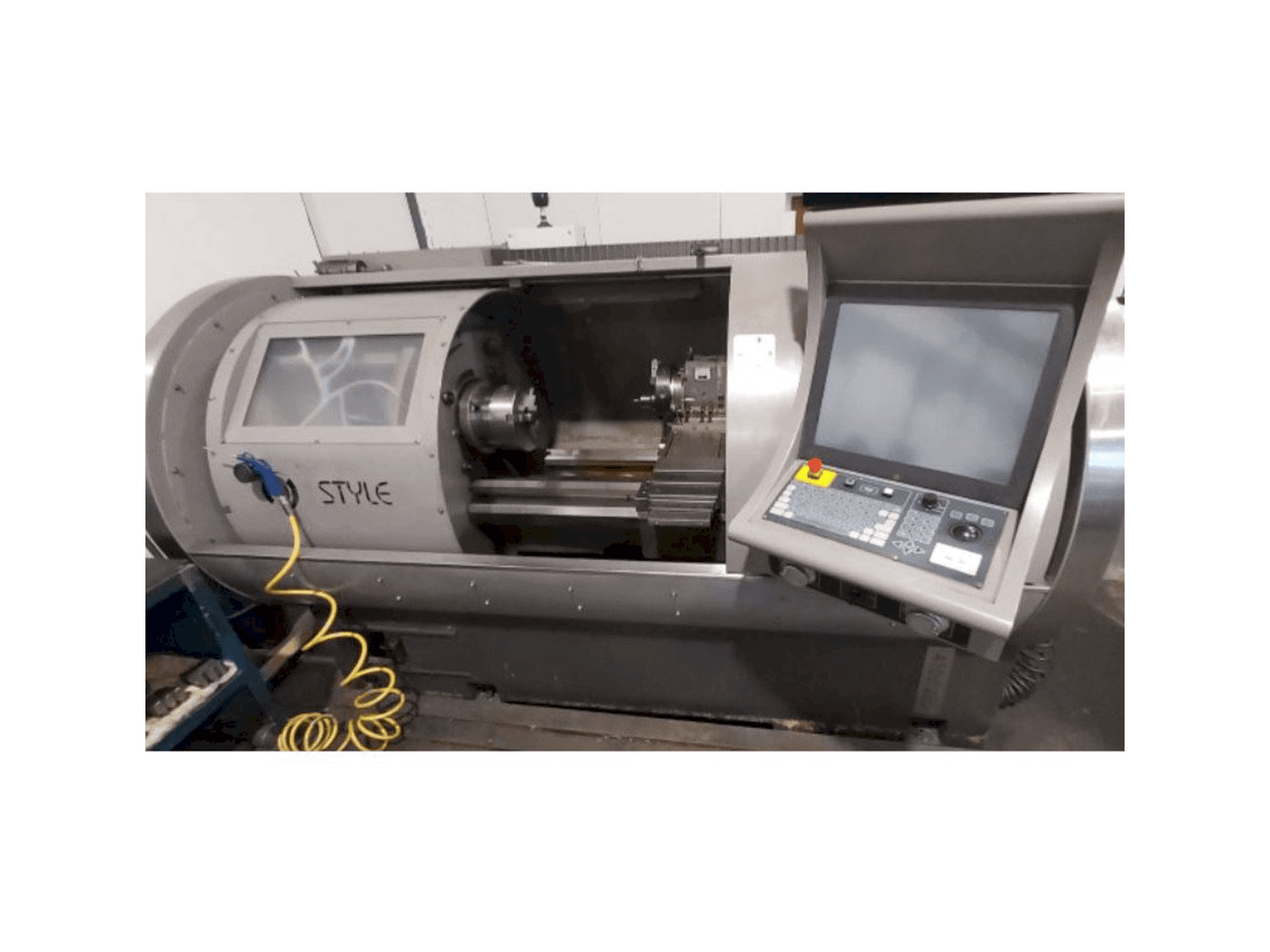 Widok z przodu maszyny STYLE 410