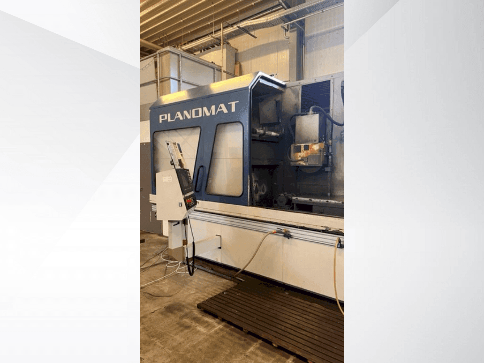 Widok z przodu maszyny BLOHM Planomat 616