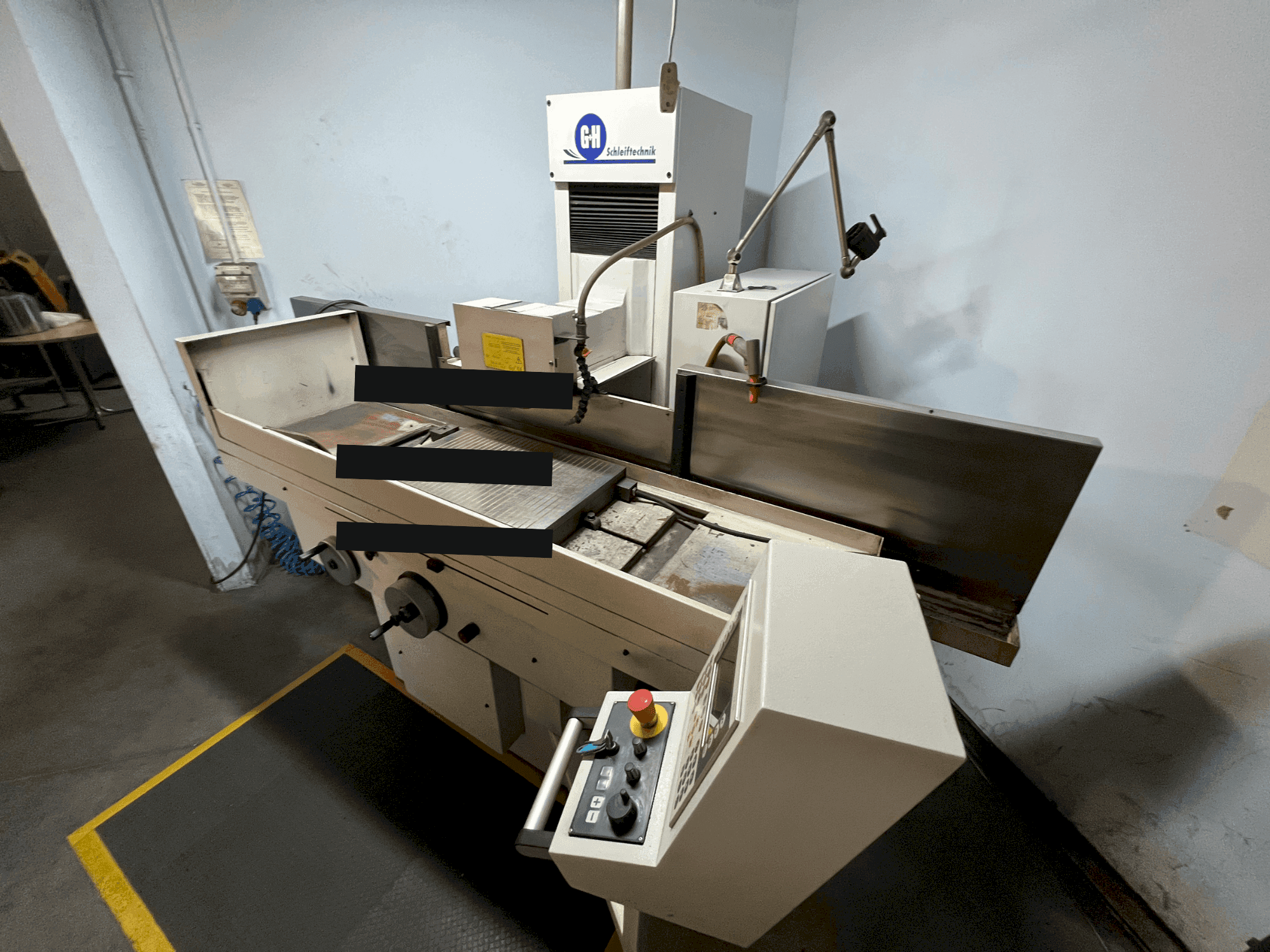 Widok z przodu maszyny GEIBEL & HOTZ FS 60 AC