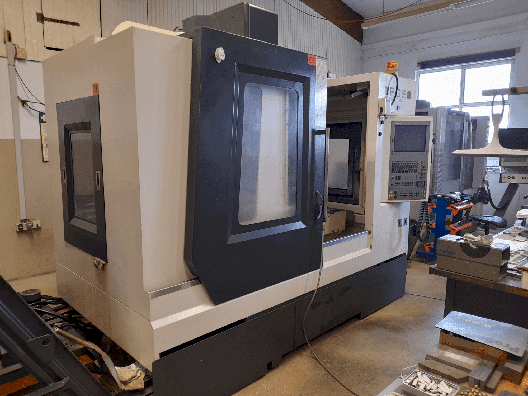 Widok z przodu maszyny POSmill C 1050