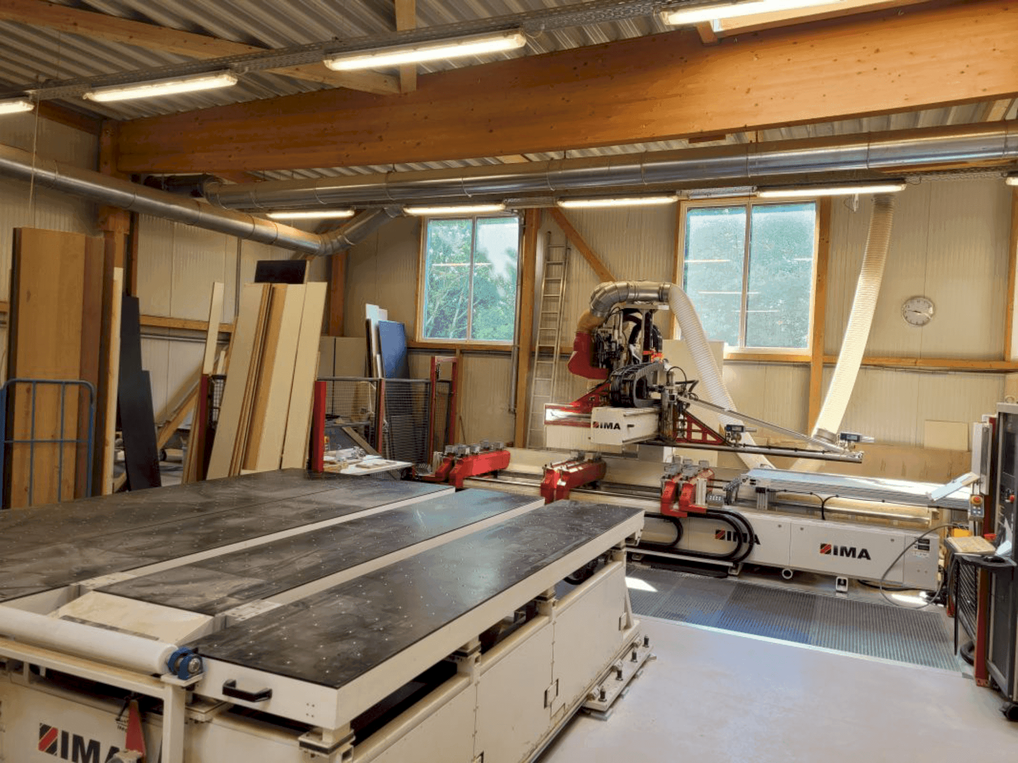 Widok z przodu maszyny IMA BIMA CUT 120/300