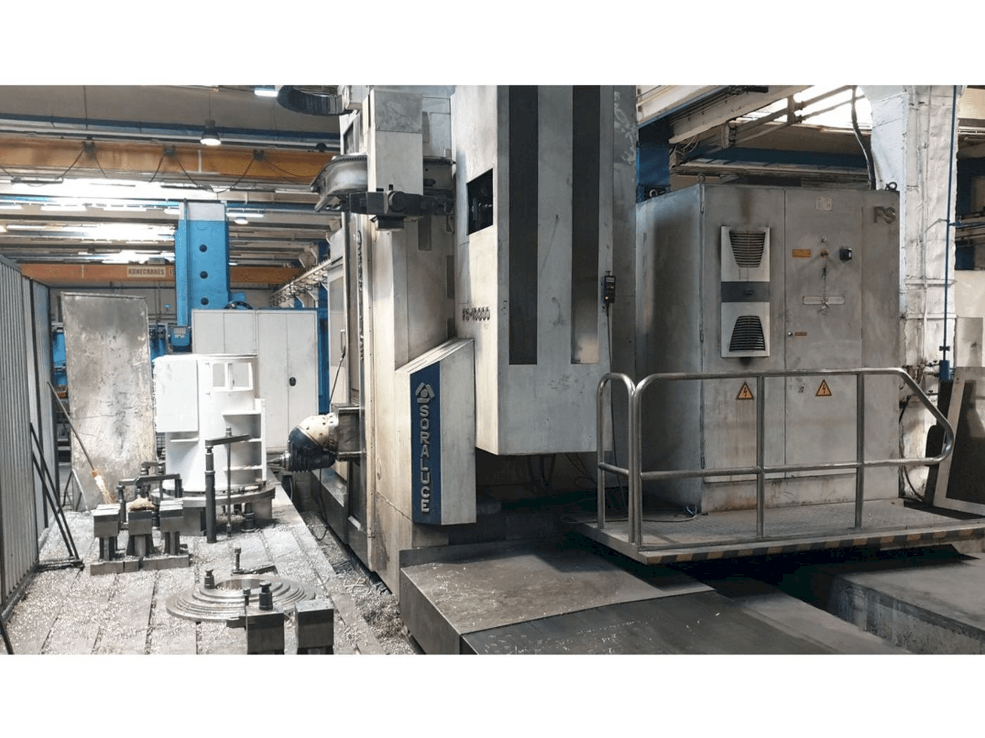 Widok z przodu maszyny Soraluce FS-10000