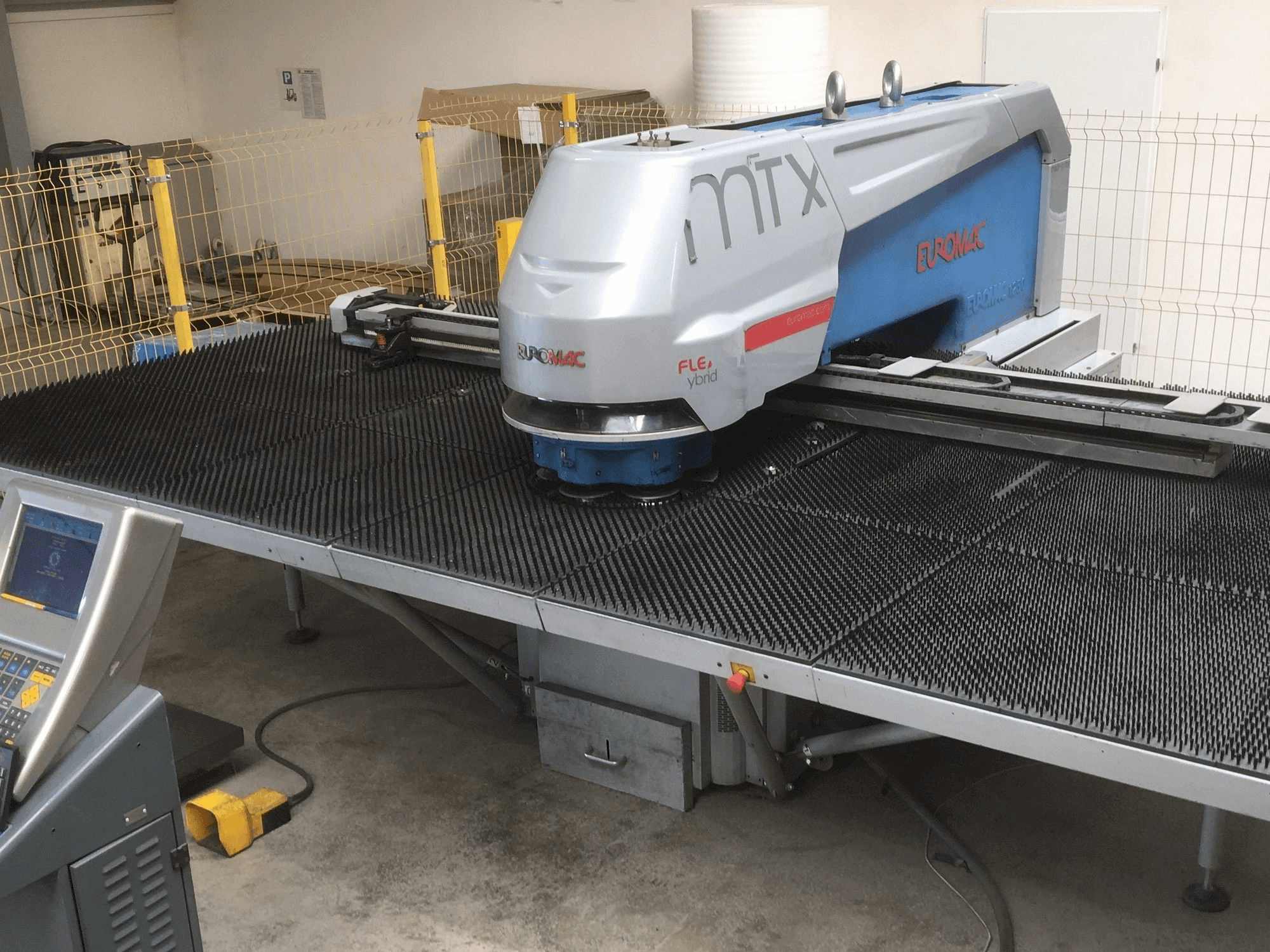 Widok z przodu maszyny Euromac MTX FLEX 6