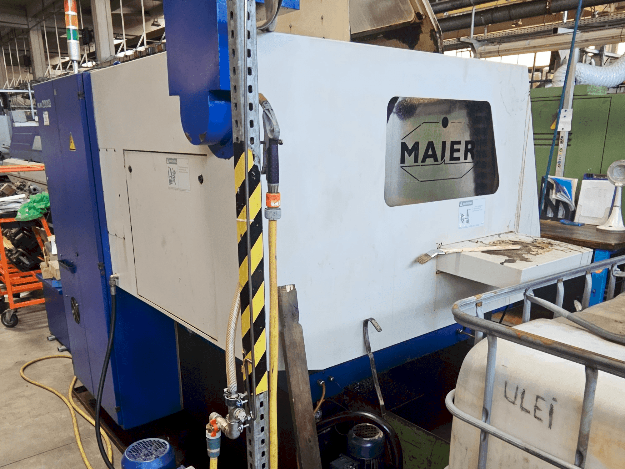 Widok z przodu maszyny Maier ML 36D