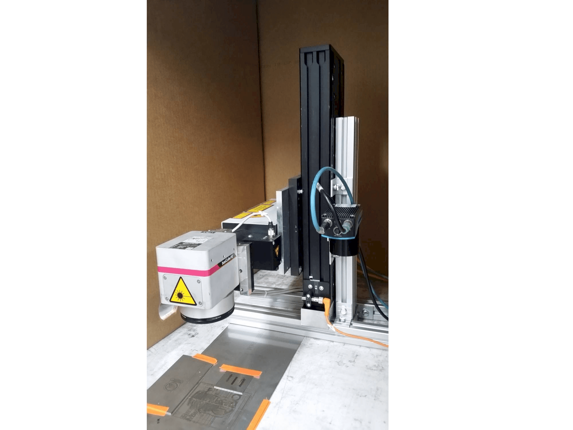 Widok z przodu maszyny Baublys IF 20 IP