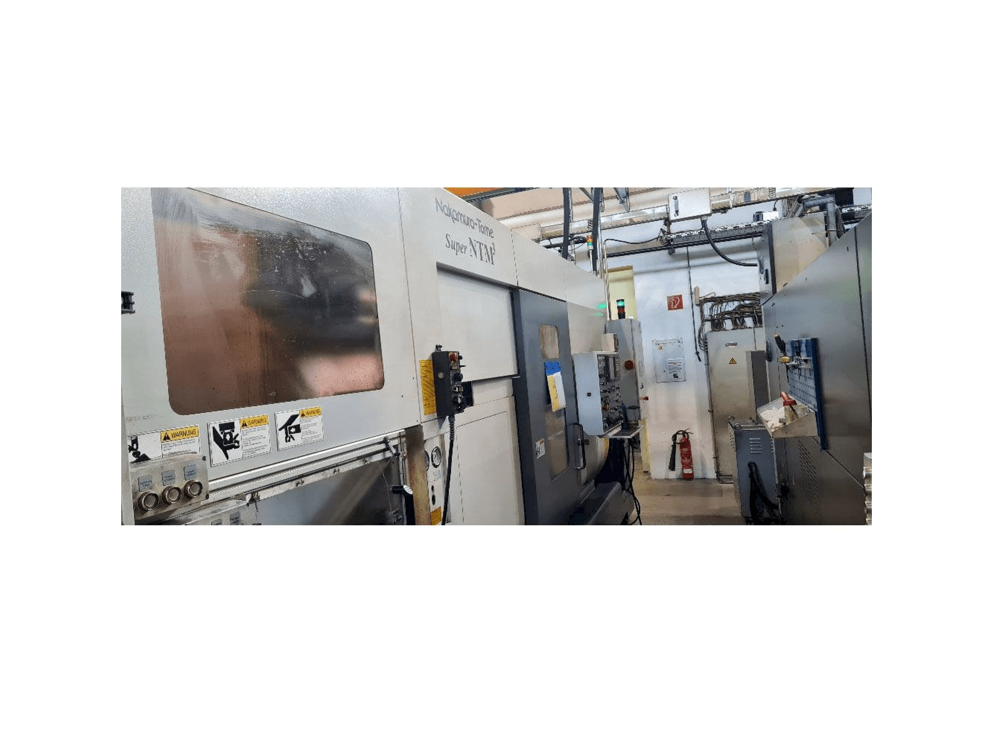 Widok z przodu maszyny NAKAMURA Super NTM³