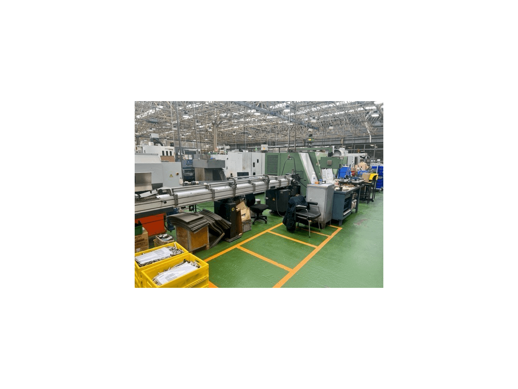 Widok z przodu maszyny DANOBAT Danumeric 650