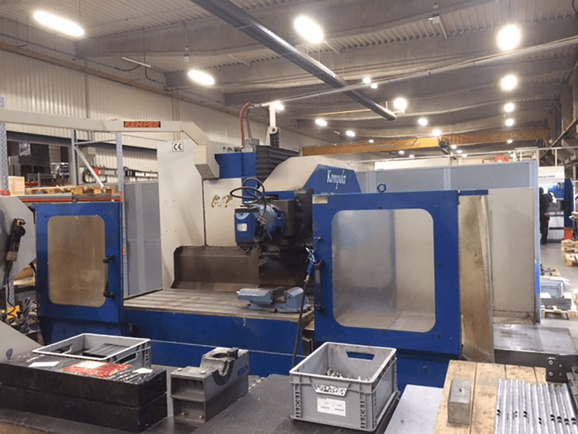 Widok z przodu maszyny MTE Kompakt