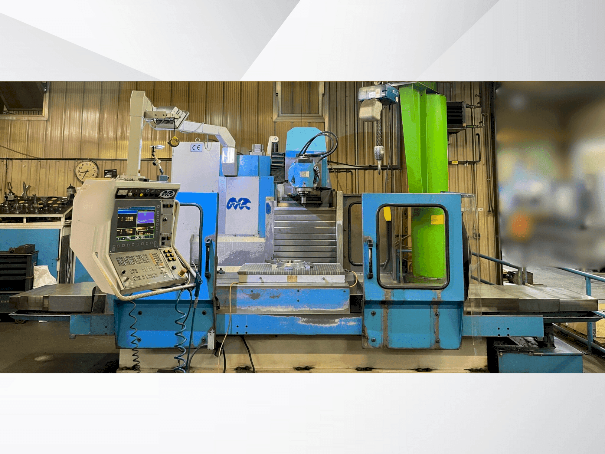 Widok z przodu maszyny MTE Kompakt Plus