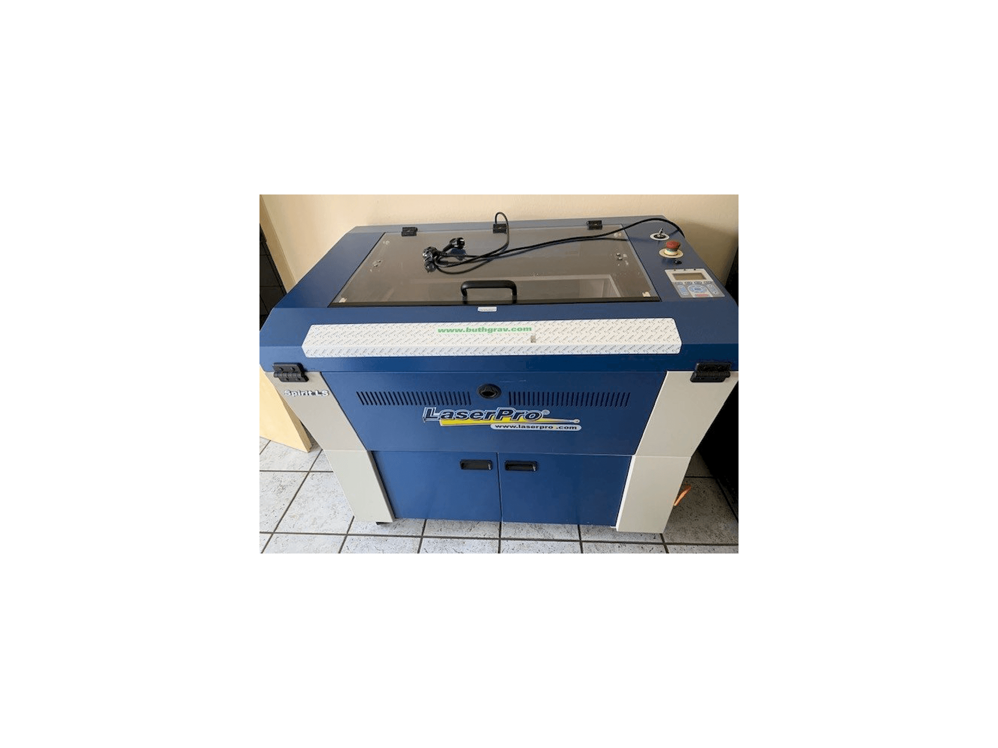 Widok z przodu maszyny BUTH Spirit LS