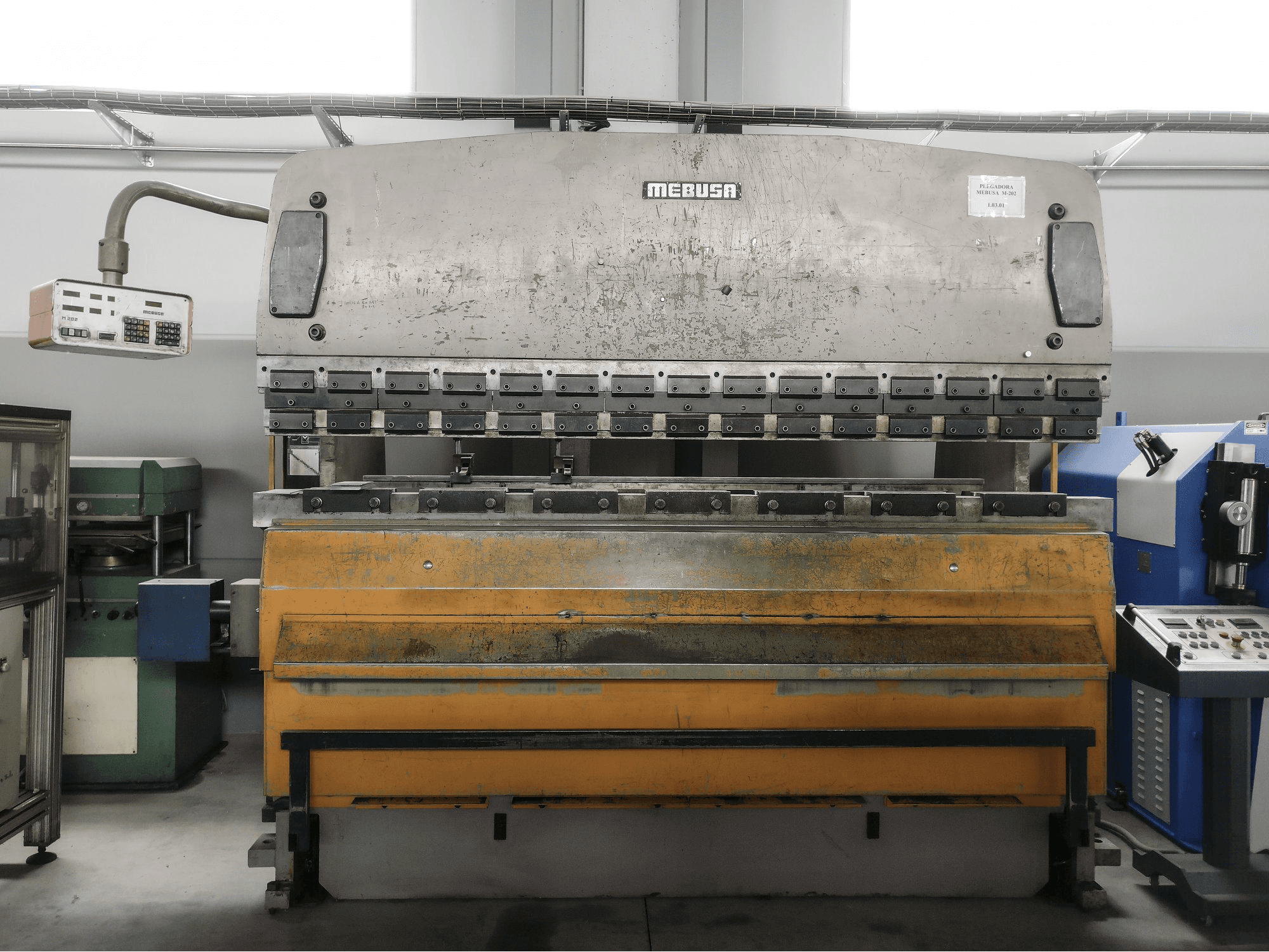 Widok z przodu maszyny MEBUSA PH-173