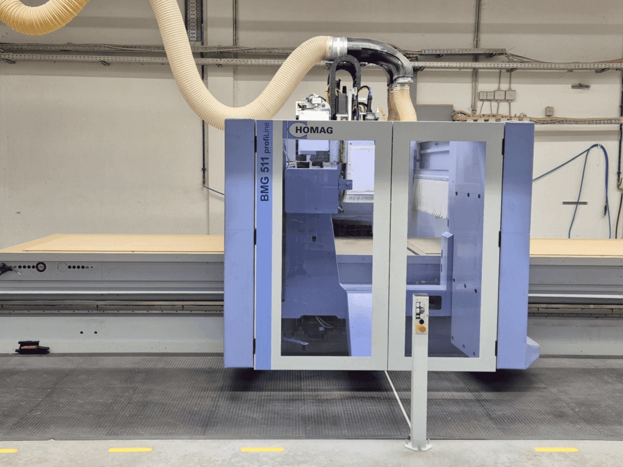 Widok z przodu maszyny HOMAG PROFI BMG 511/60/12/R (2015)