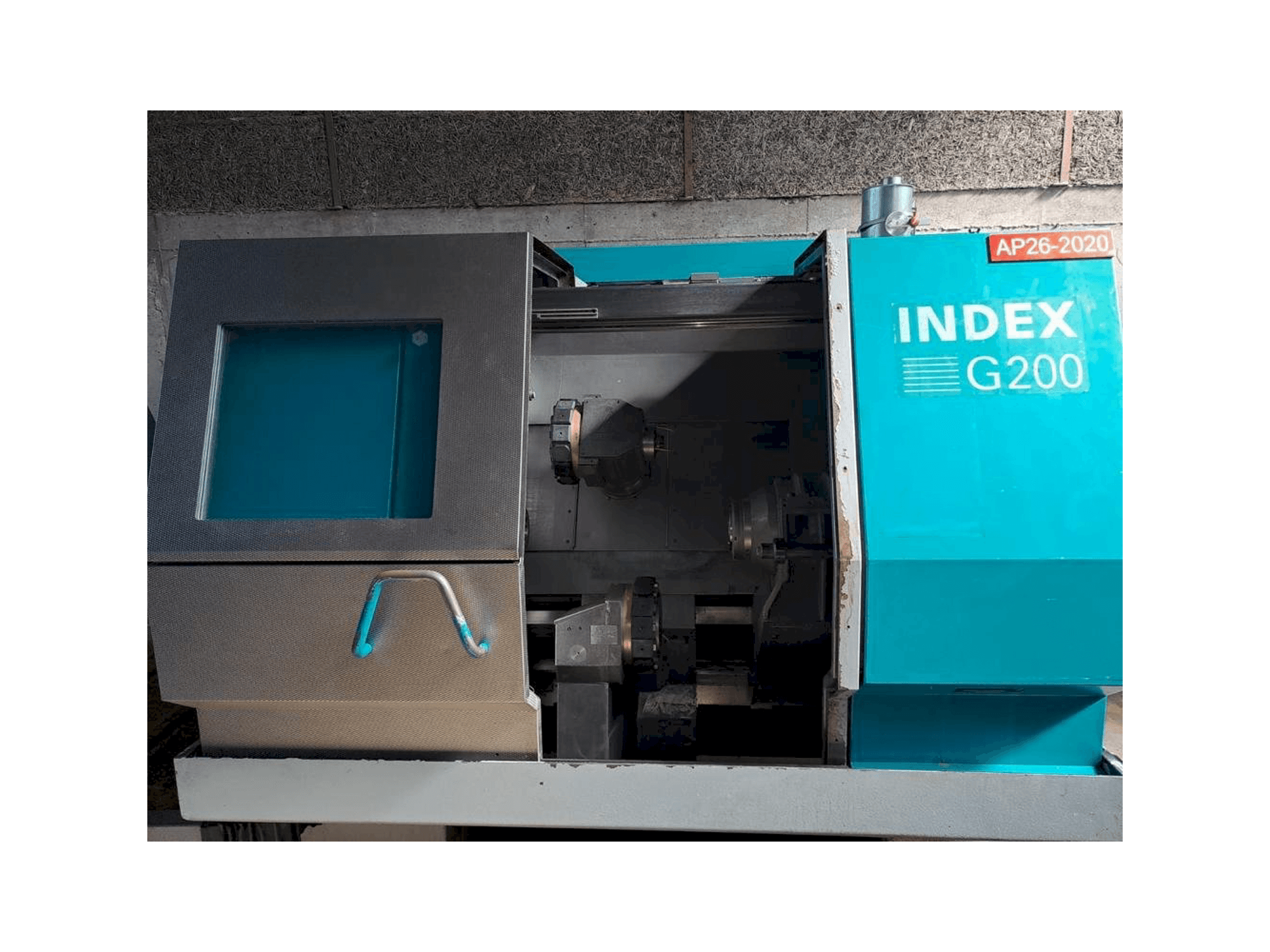 Widok z przodu maszyny Index G200