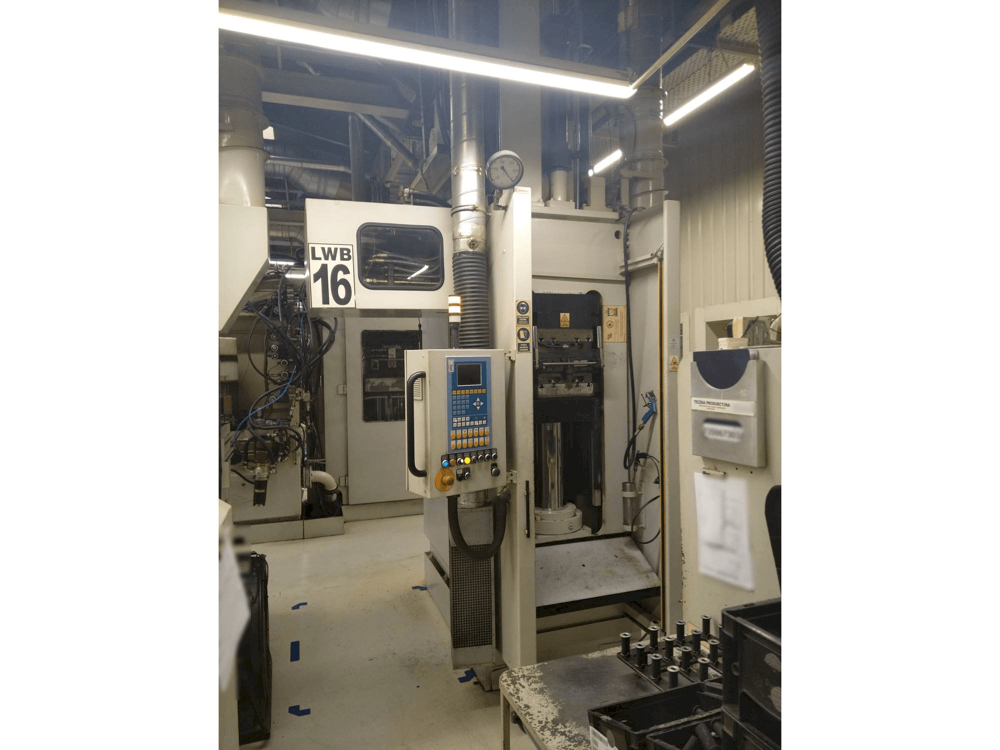 Widok z przodu maszyny LWB STEINL VRE 1100/1000