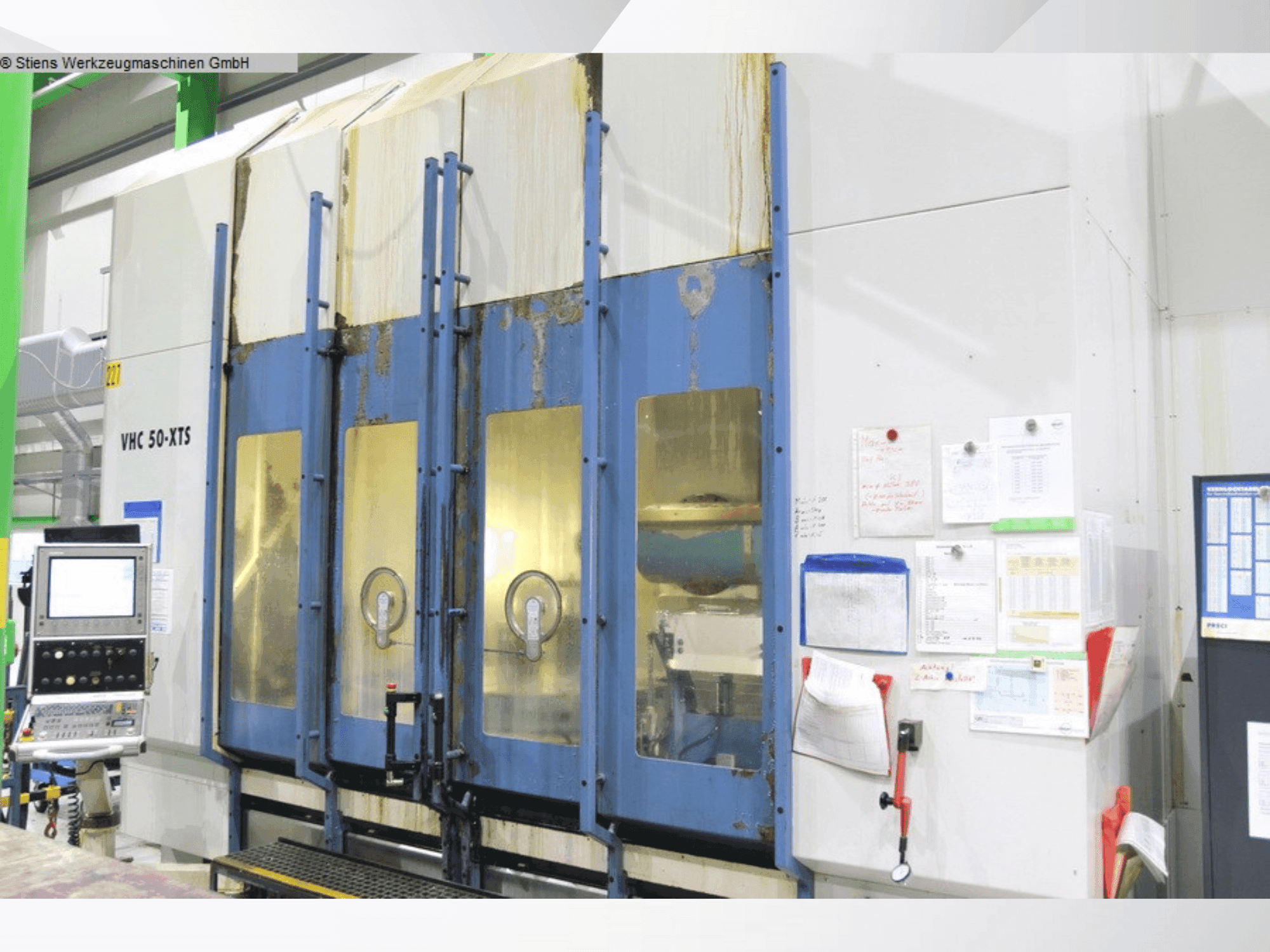 Widok z przodu maszyny AXA VHC 50 - XTS 2000