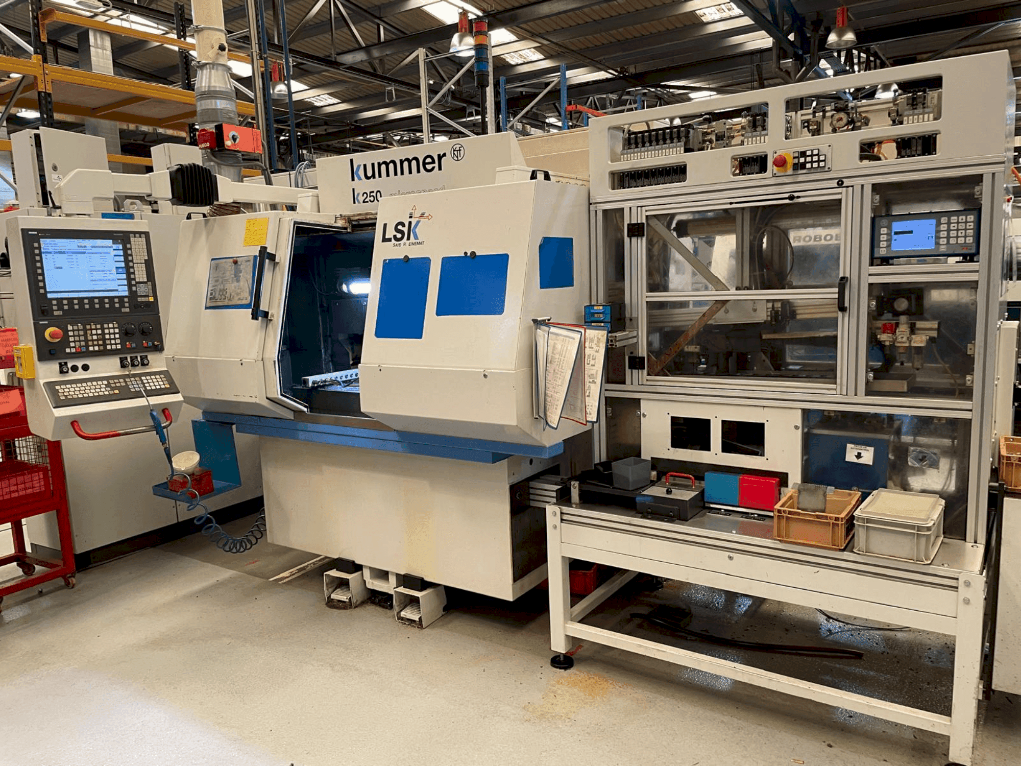 Widok z przodu maszyny KUMMER K250