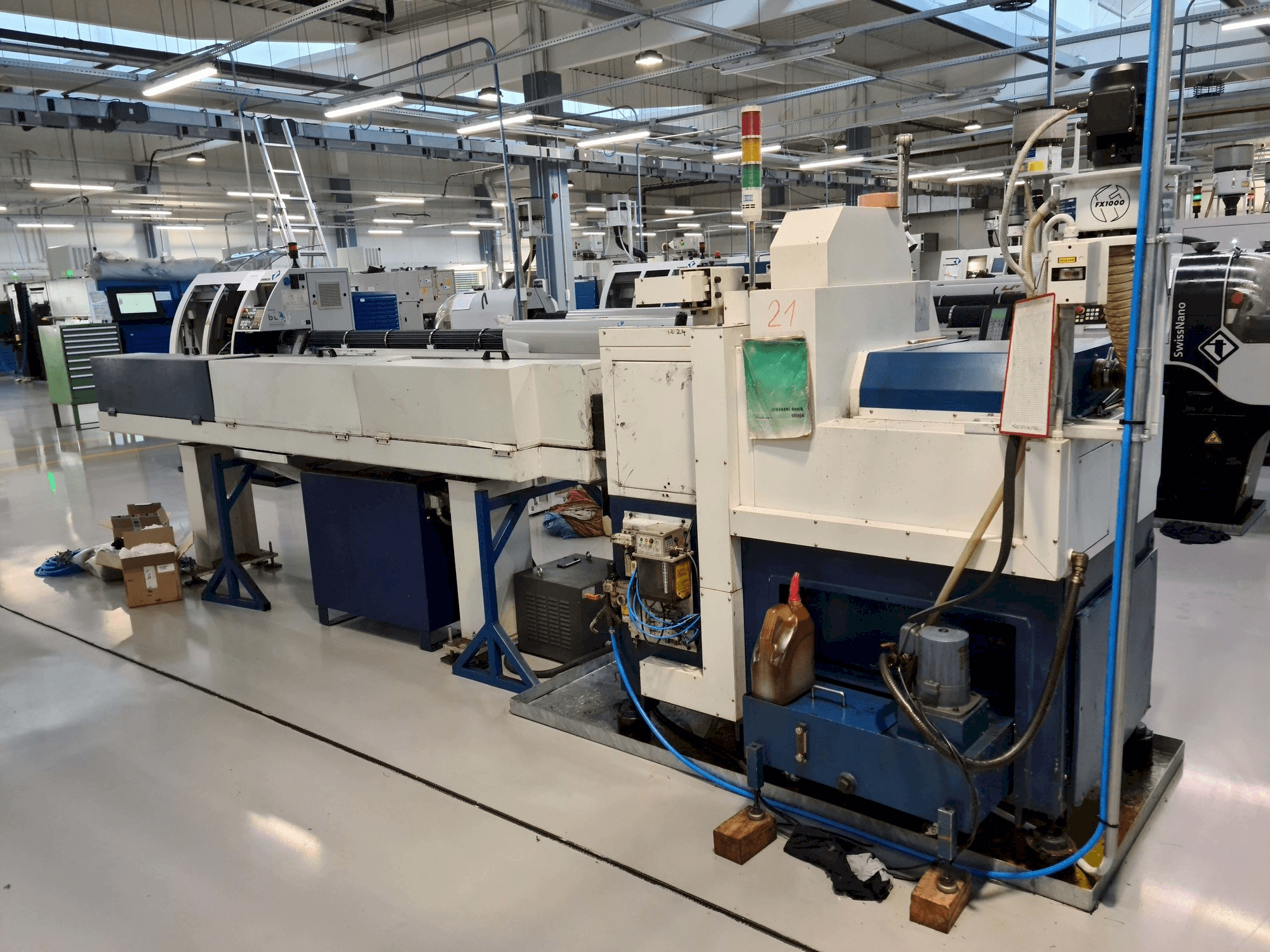 Widok z przodu maszyny KMT Speed 12