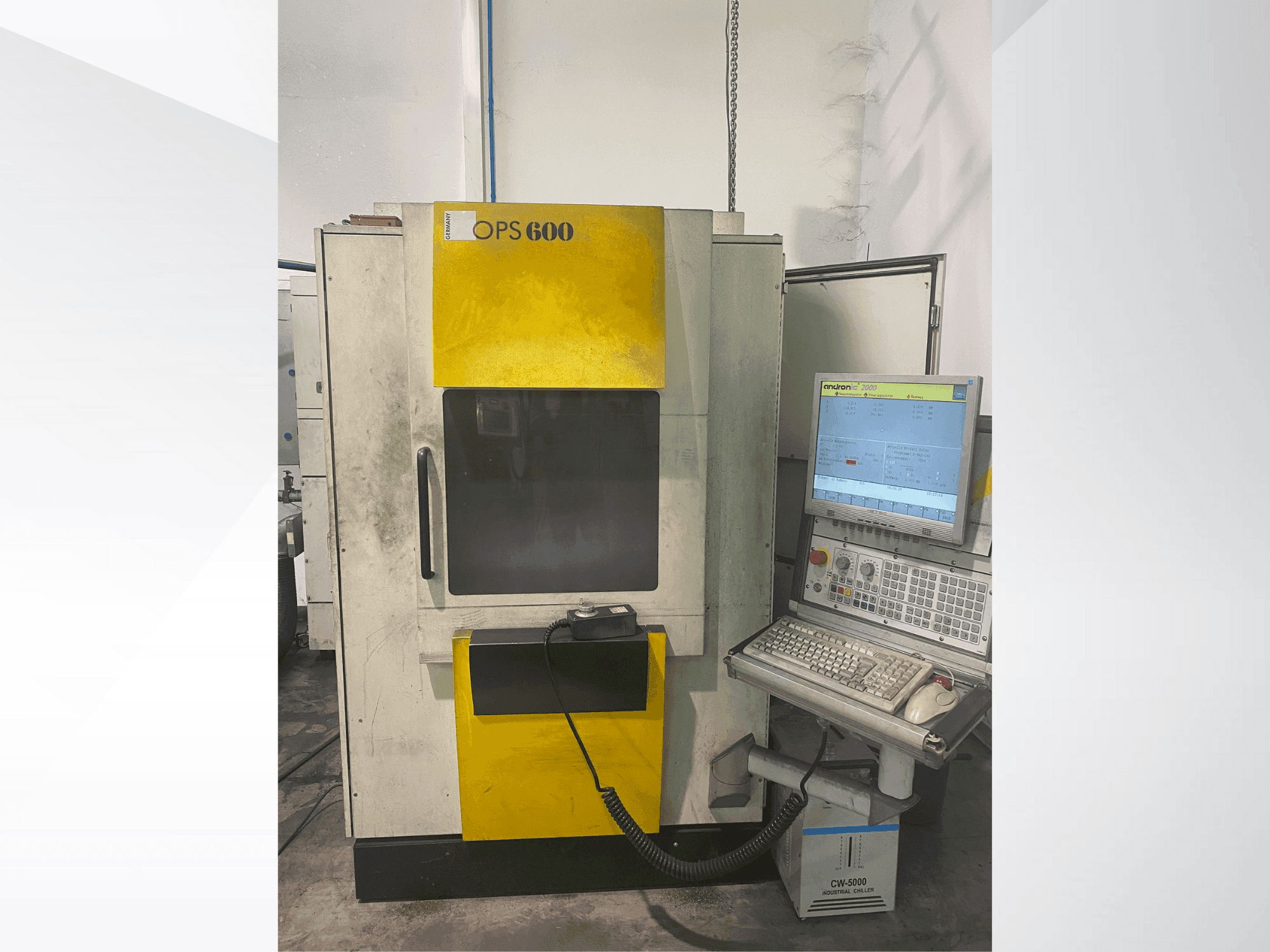 Widok z przodu maszyny OPS INGERSOLL OPS 600