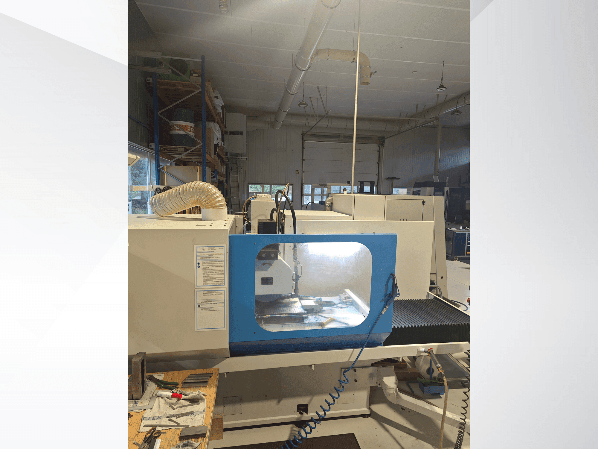 Widok z przodu maszyny ABA EL 1006