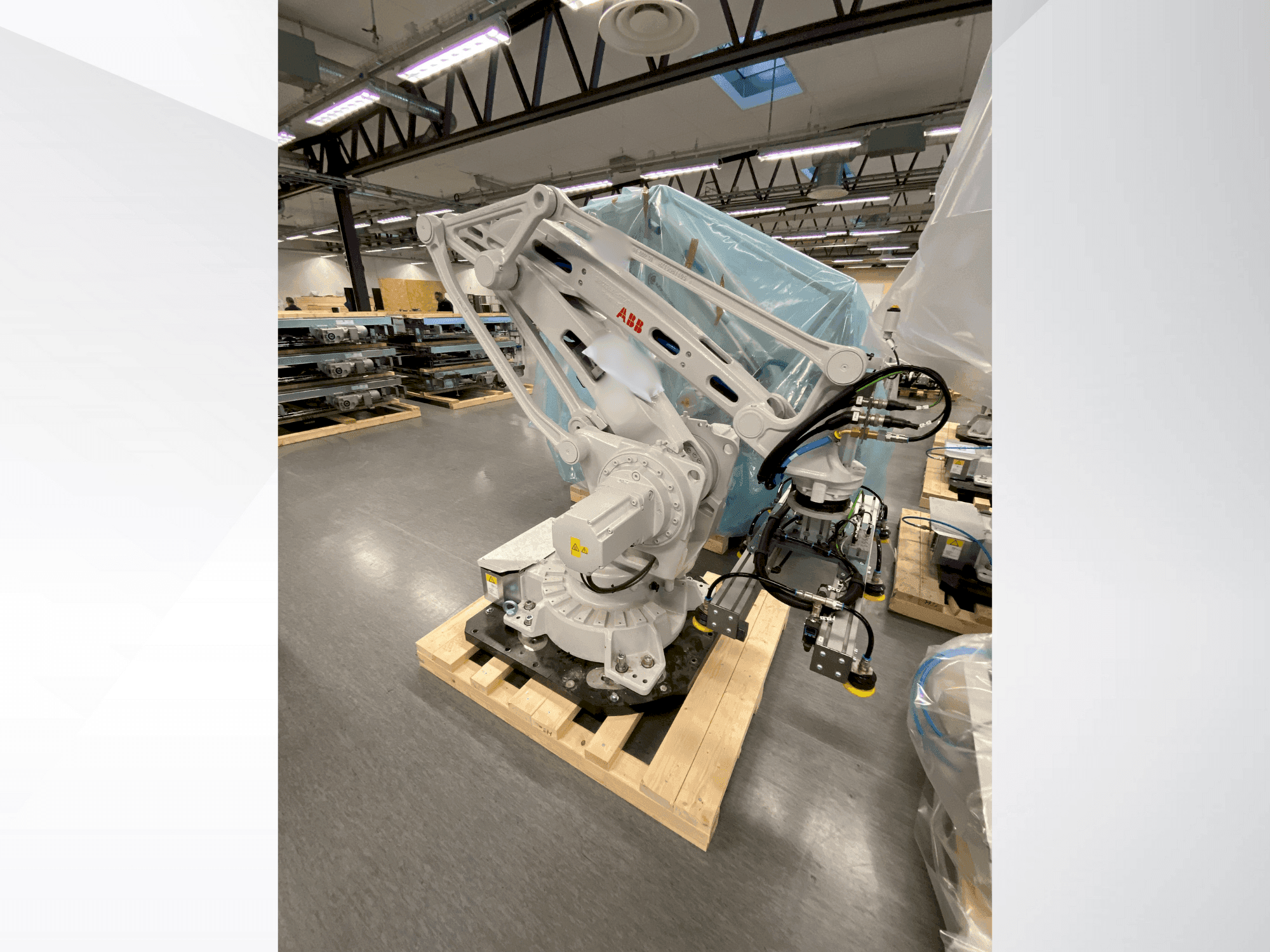 Widok z przodu maszyny ABB IRB 460-110/2.4