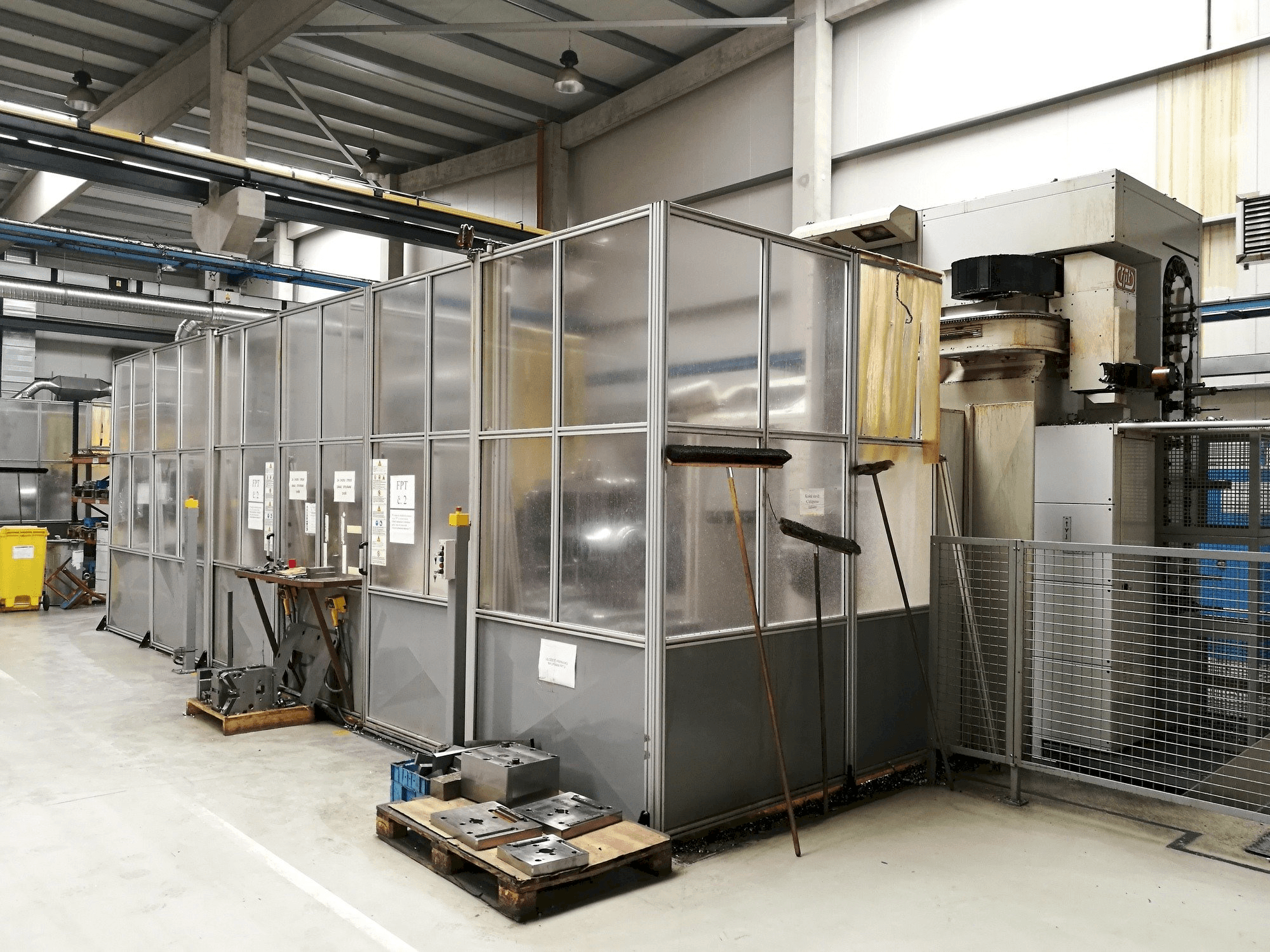 Widok z przodu maszyny FPT Area M