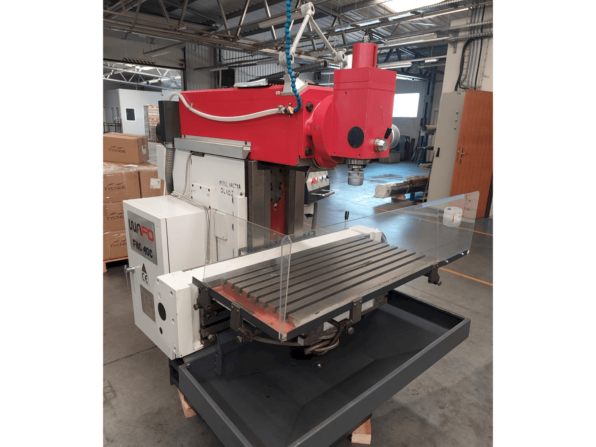 Widok z przodu maszyny WAFO FNC 40C