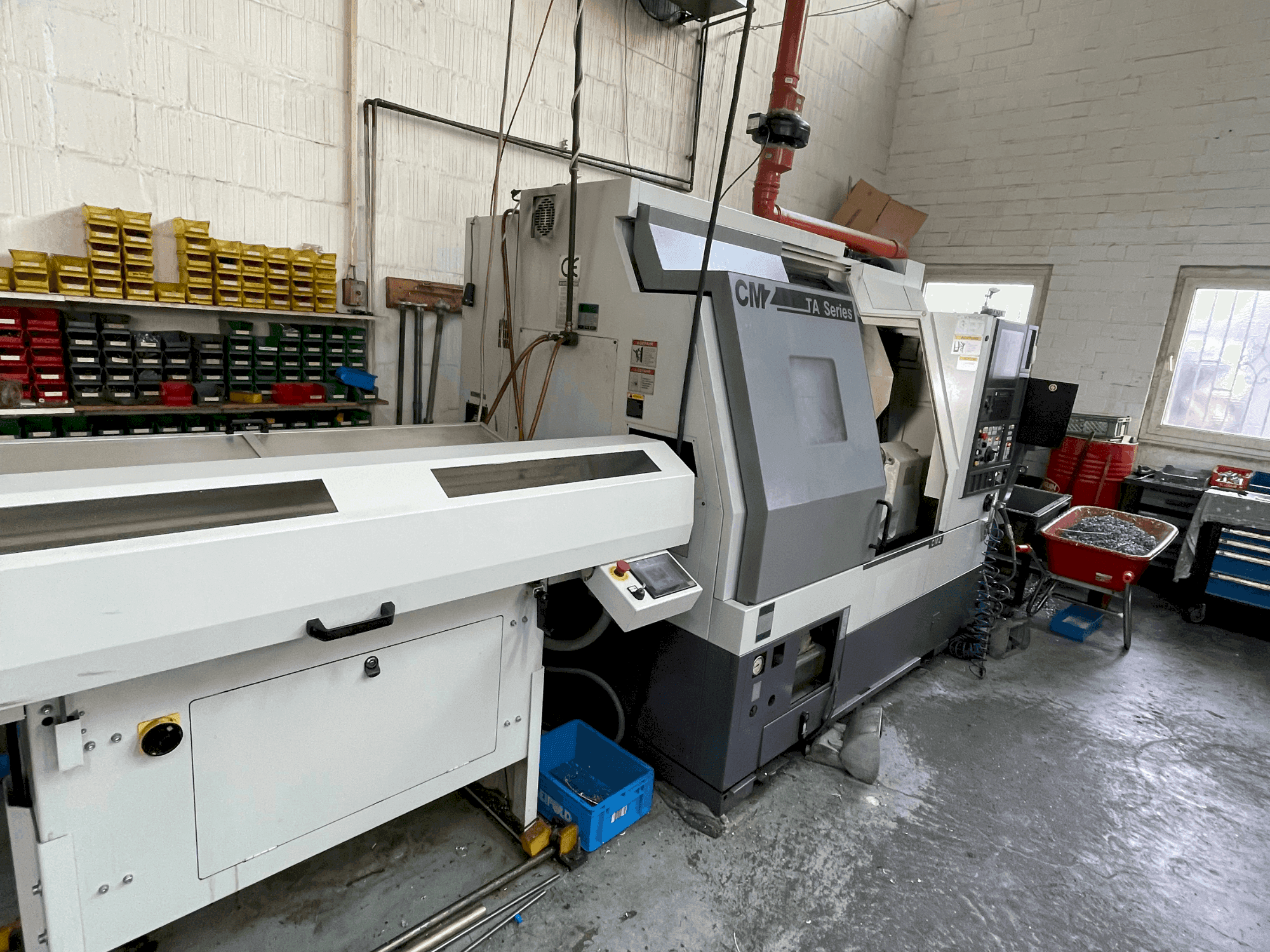 Widok z przodu maszyny CMZ TA 15 Y