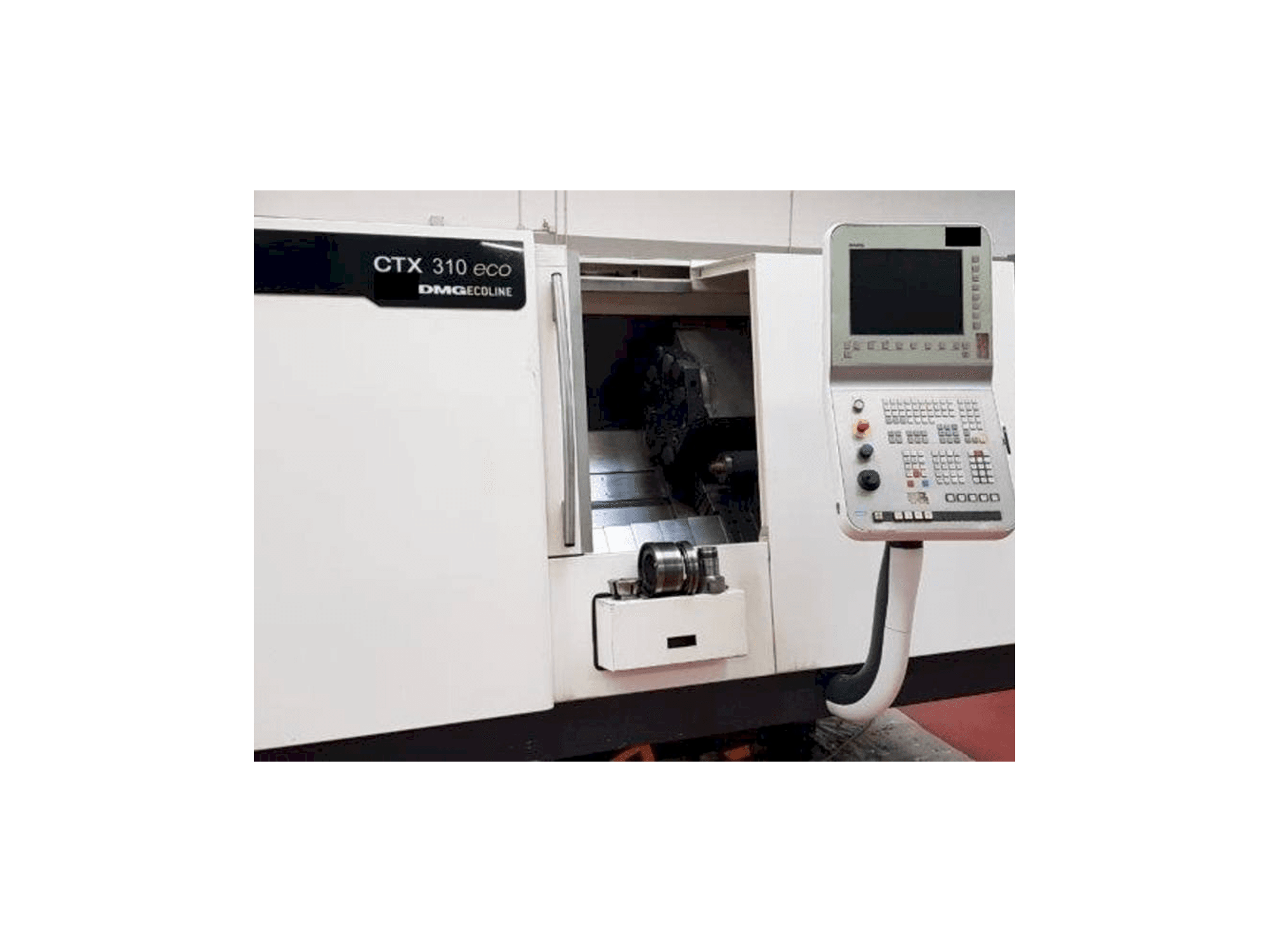 Widok z przodu maszyny DMG GILDEMEISTER CTX 310 V3 Eco