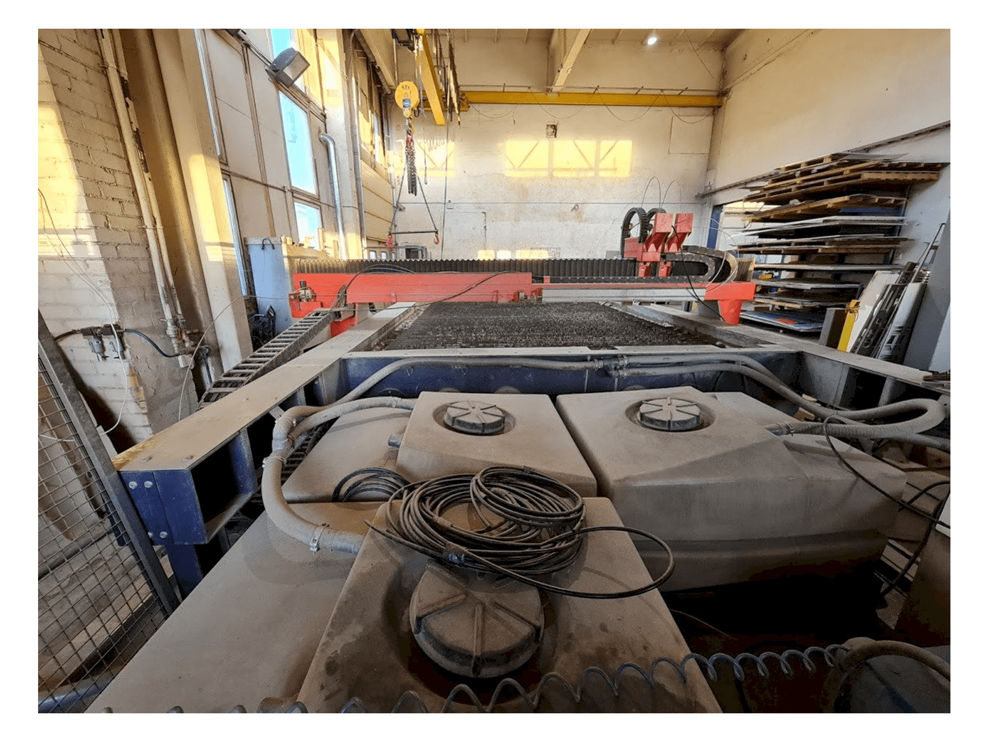 Widok z przodu maszyny Bystronic ByJet Classic L 6030