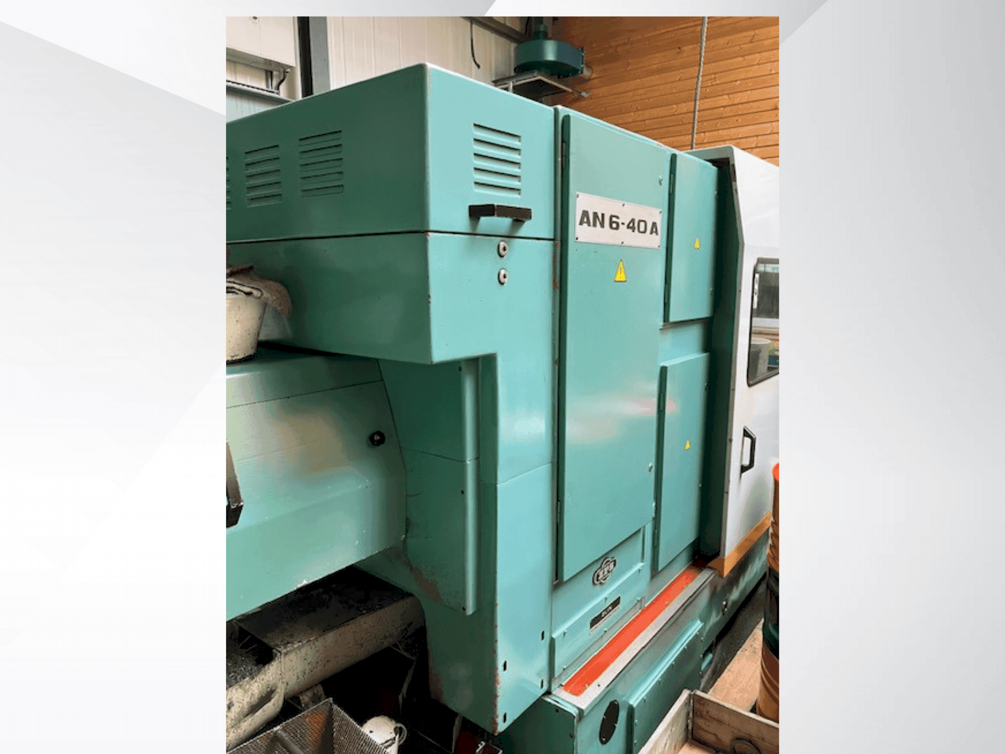 Widok z przodu maszyny ZPS AN6-40 A