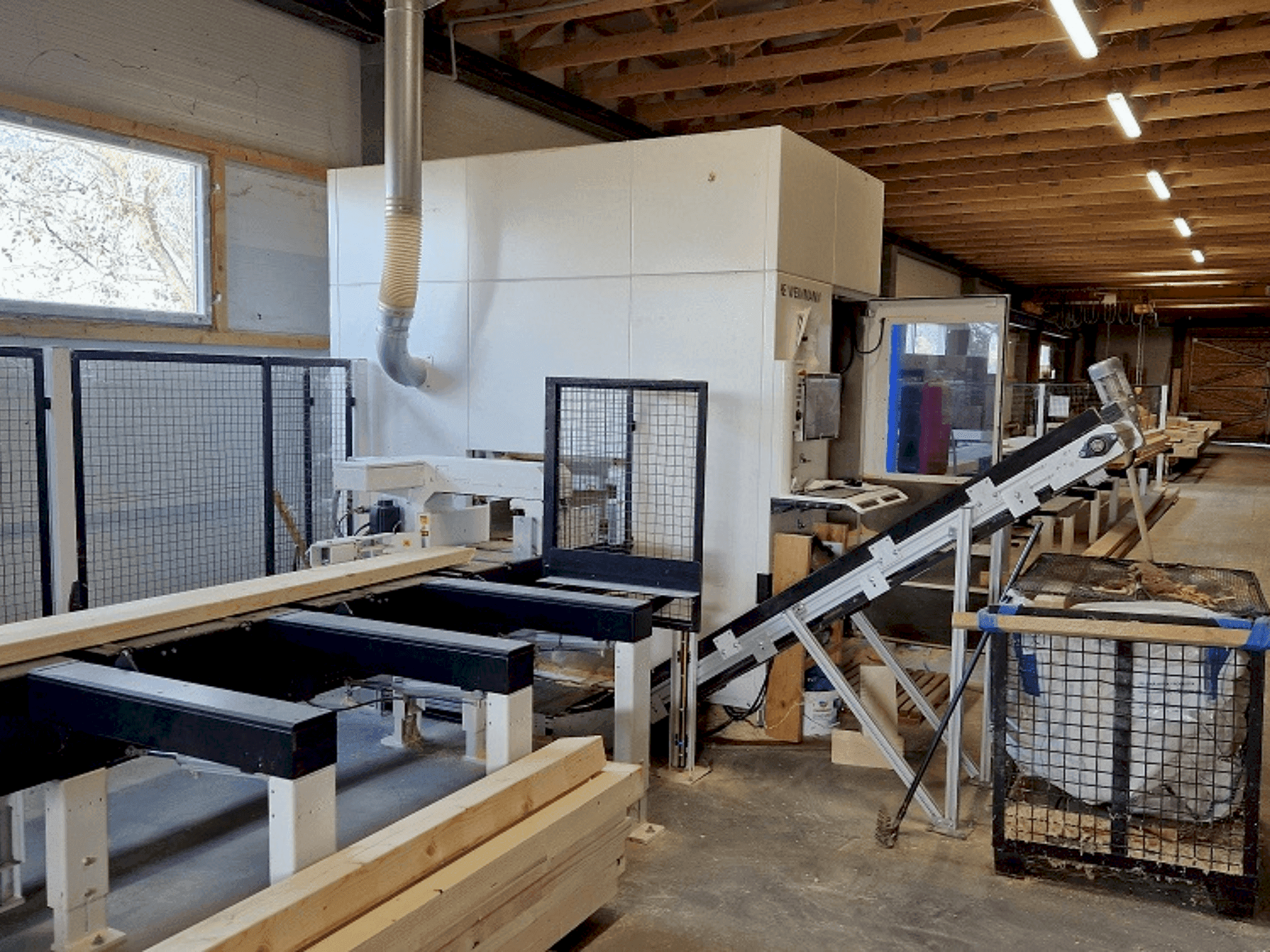 Widok z przodu maszyny HOMAG WEINMANN BEAMTEQ B-540 (2019)