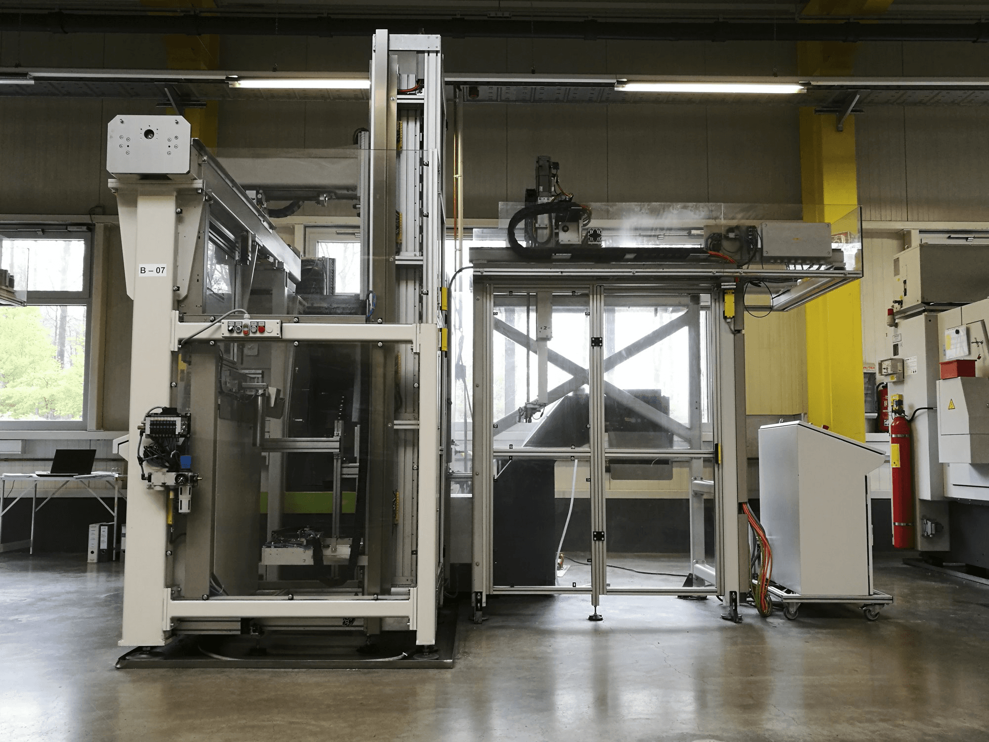 Widok z przodu maszyny Benzinger GOFuture-B1