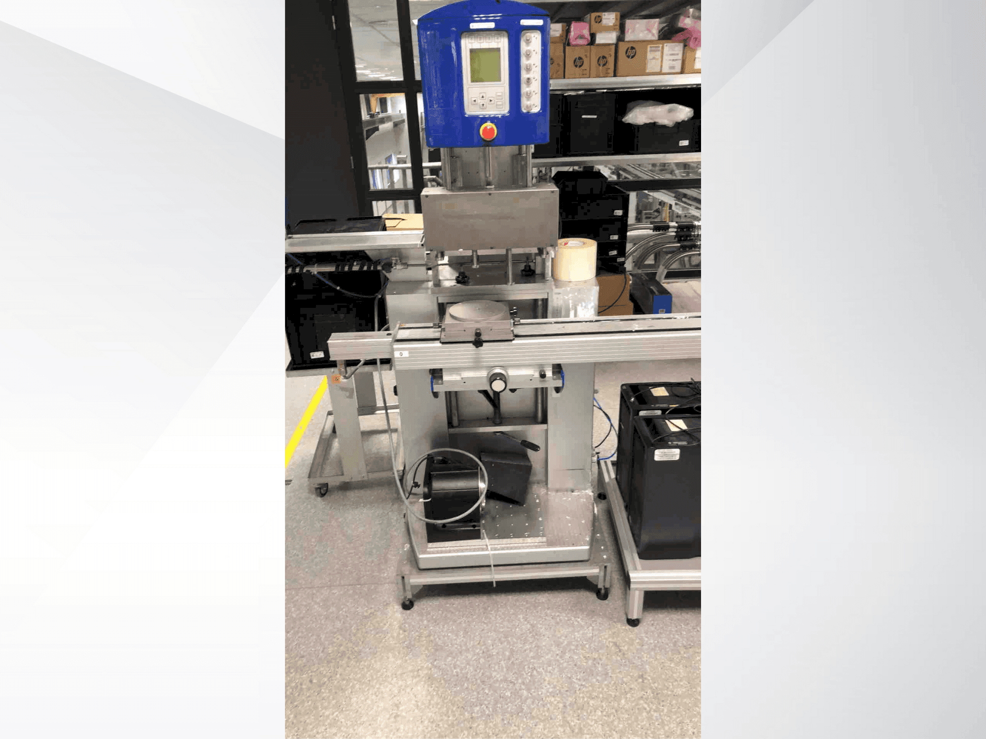 Widok z przodu maszyny TTN 400 250