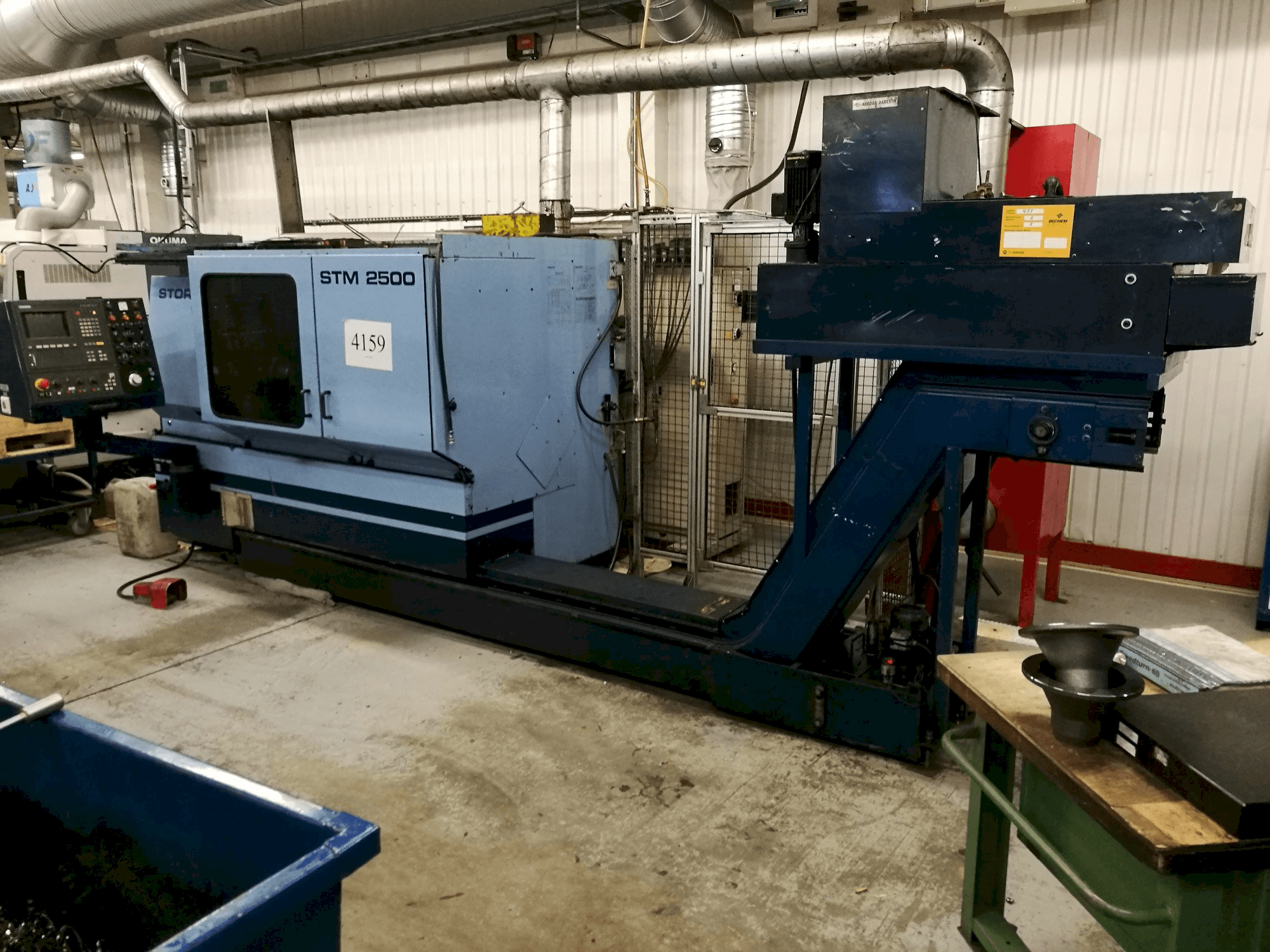 Widok z przodu maszyny STOREBRO STM 2500