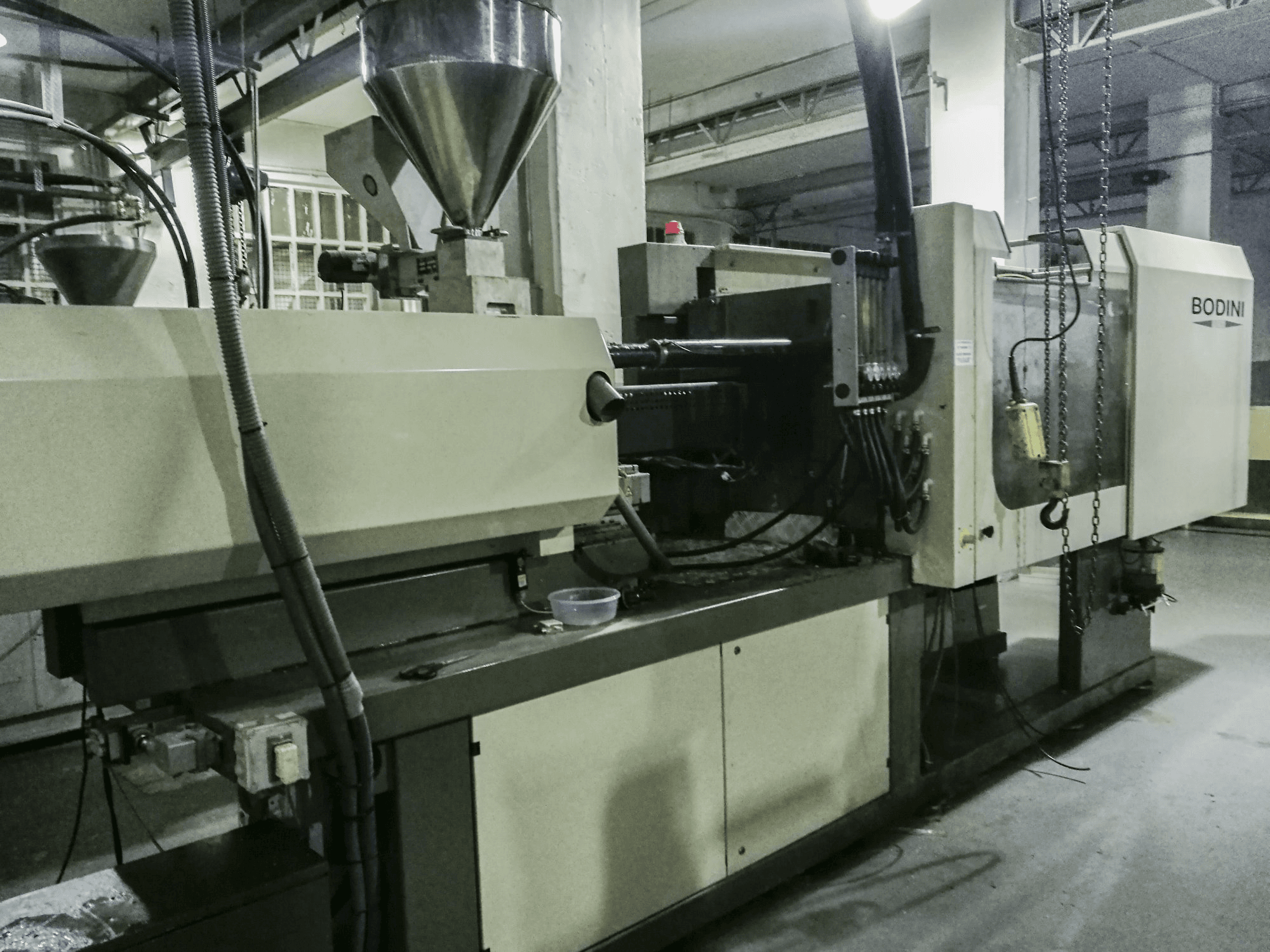 Widok z lewej 1 maszyny BODINI ELEDRIVE 200