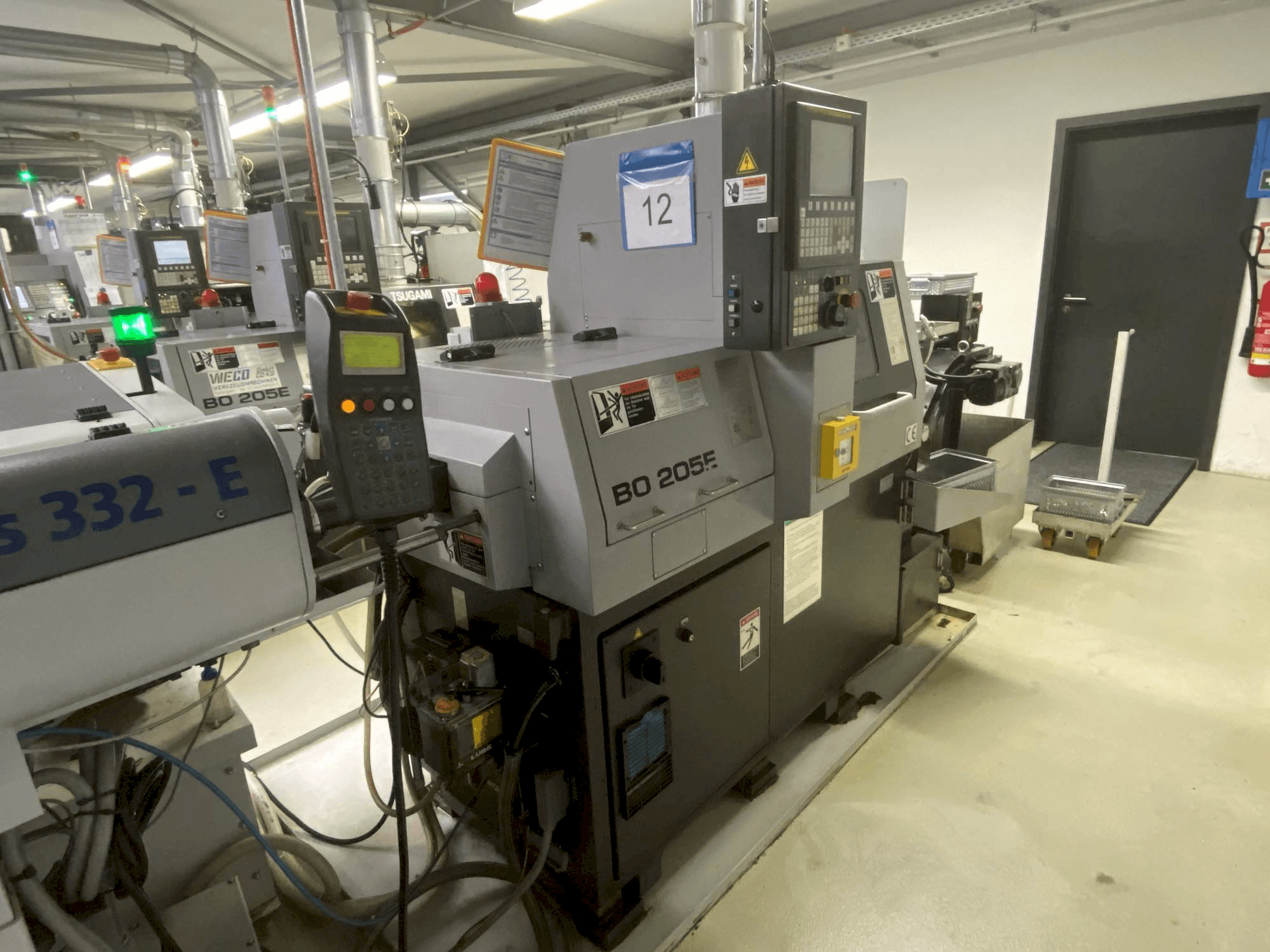 Widok z przodu maszyny TSUGAMI Bo205 Eii