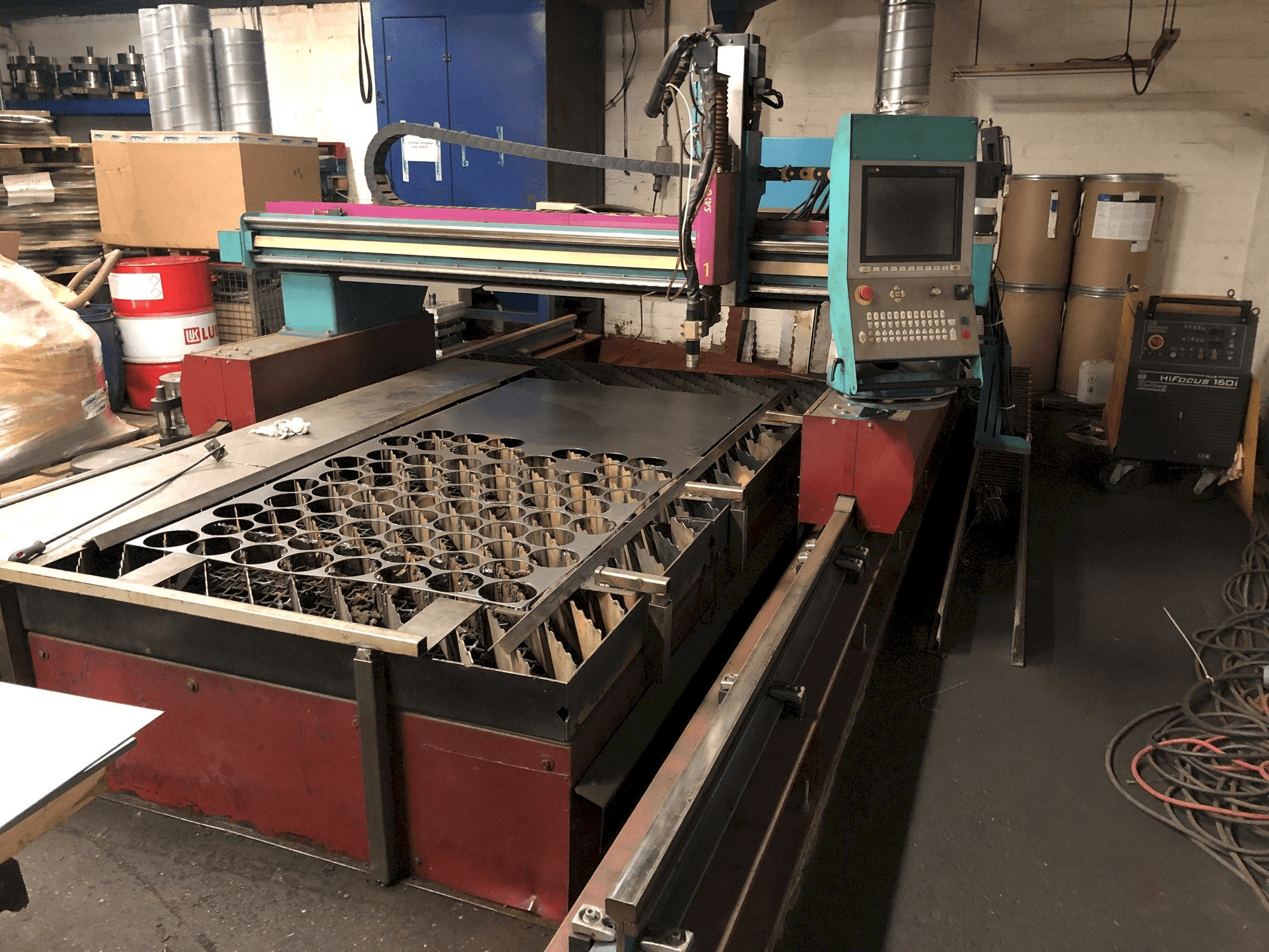 Widok z przodu maszyny SATO Satronik LS2000