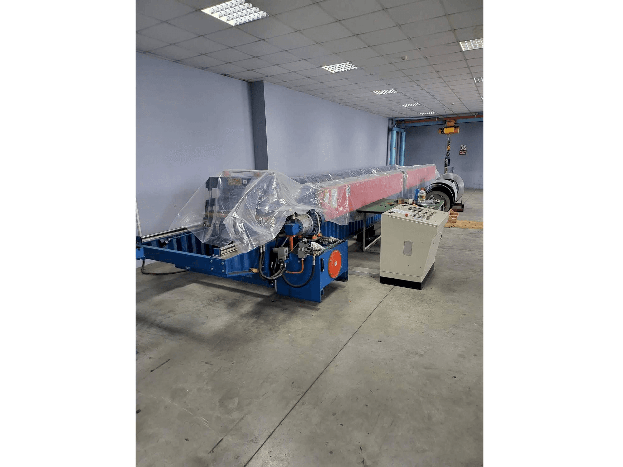 Widok z przodu maszyny ZEMAN TR 20/130