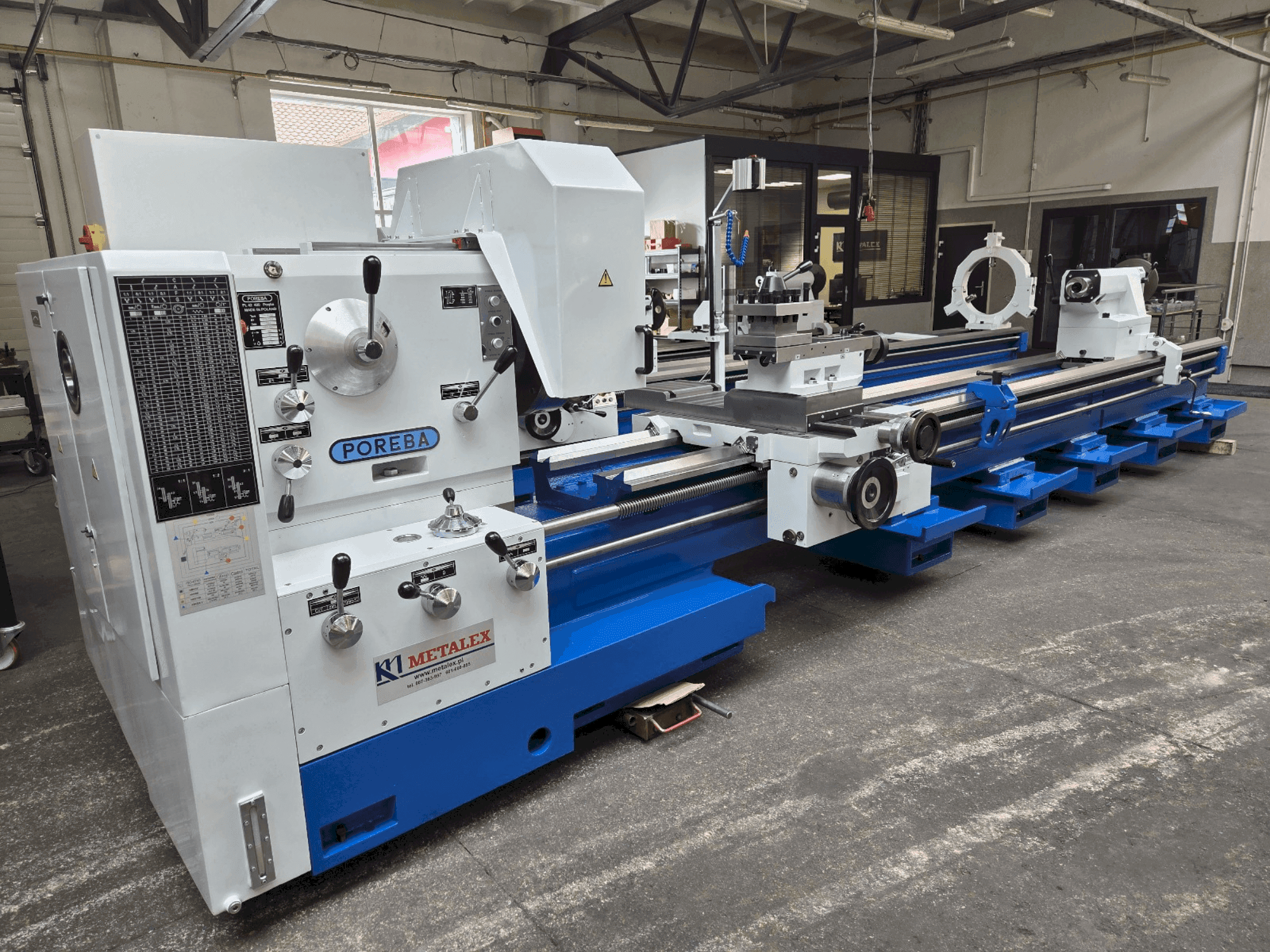 Widok z przodu maszyny Poreba TPK 90/5M