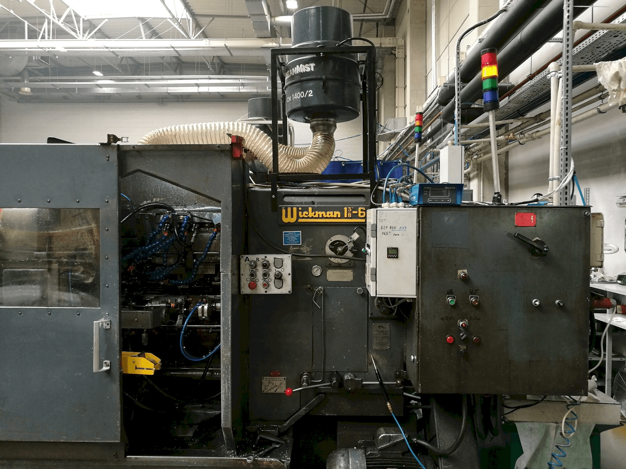 Widok z przodu maszyny Wickman 1 3/8"-6