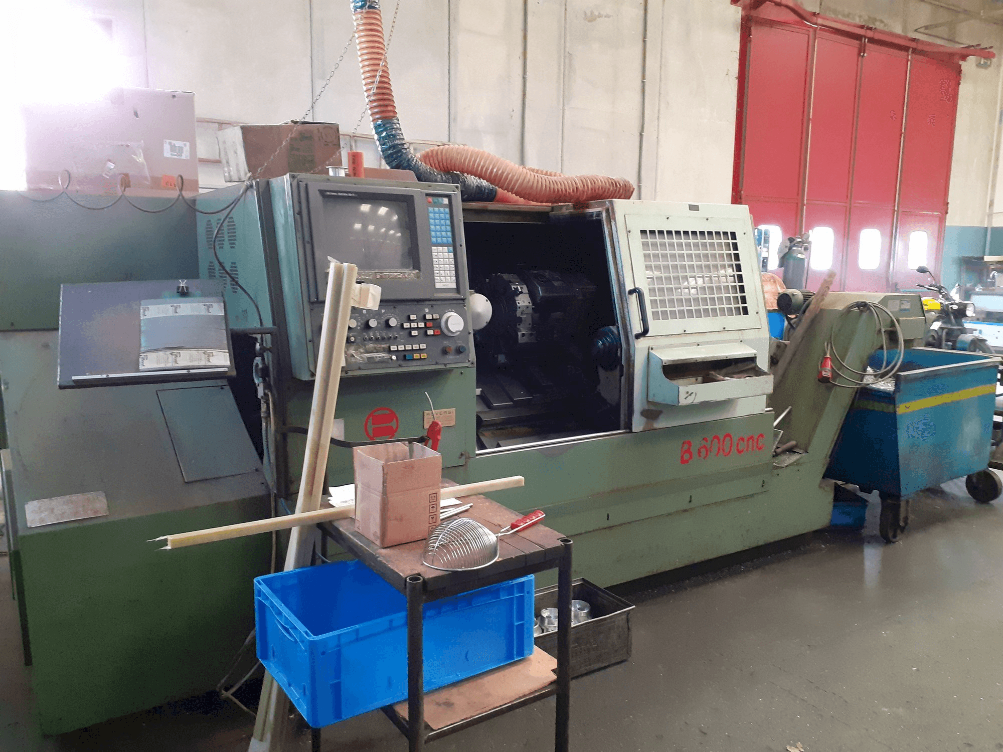 Widok z przodu maszyny Biglia B600