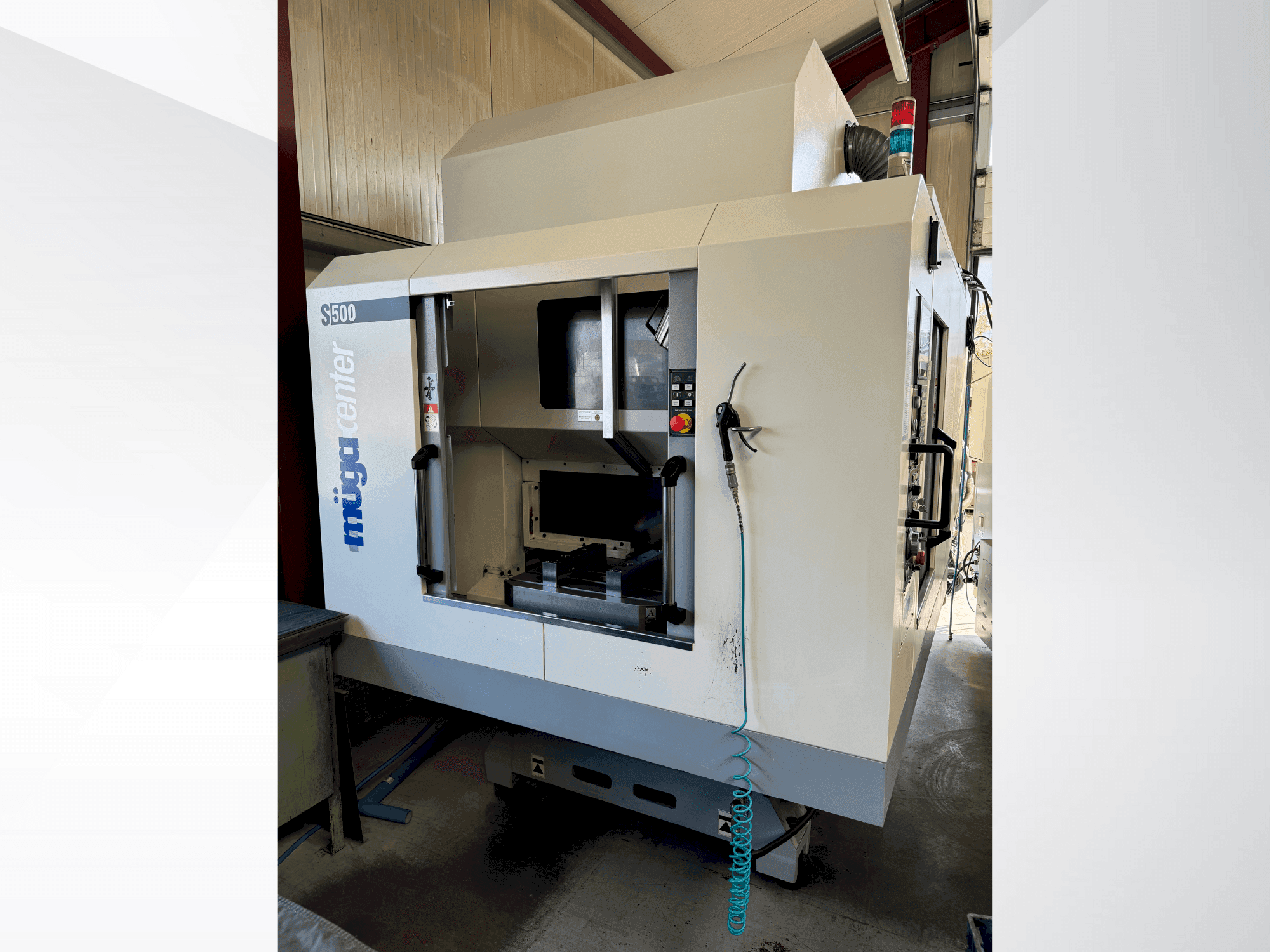 Widok z przodu maszyny Muga S500